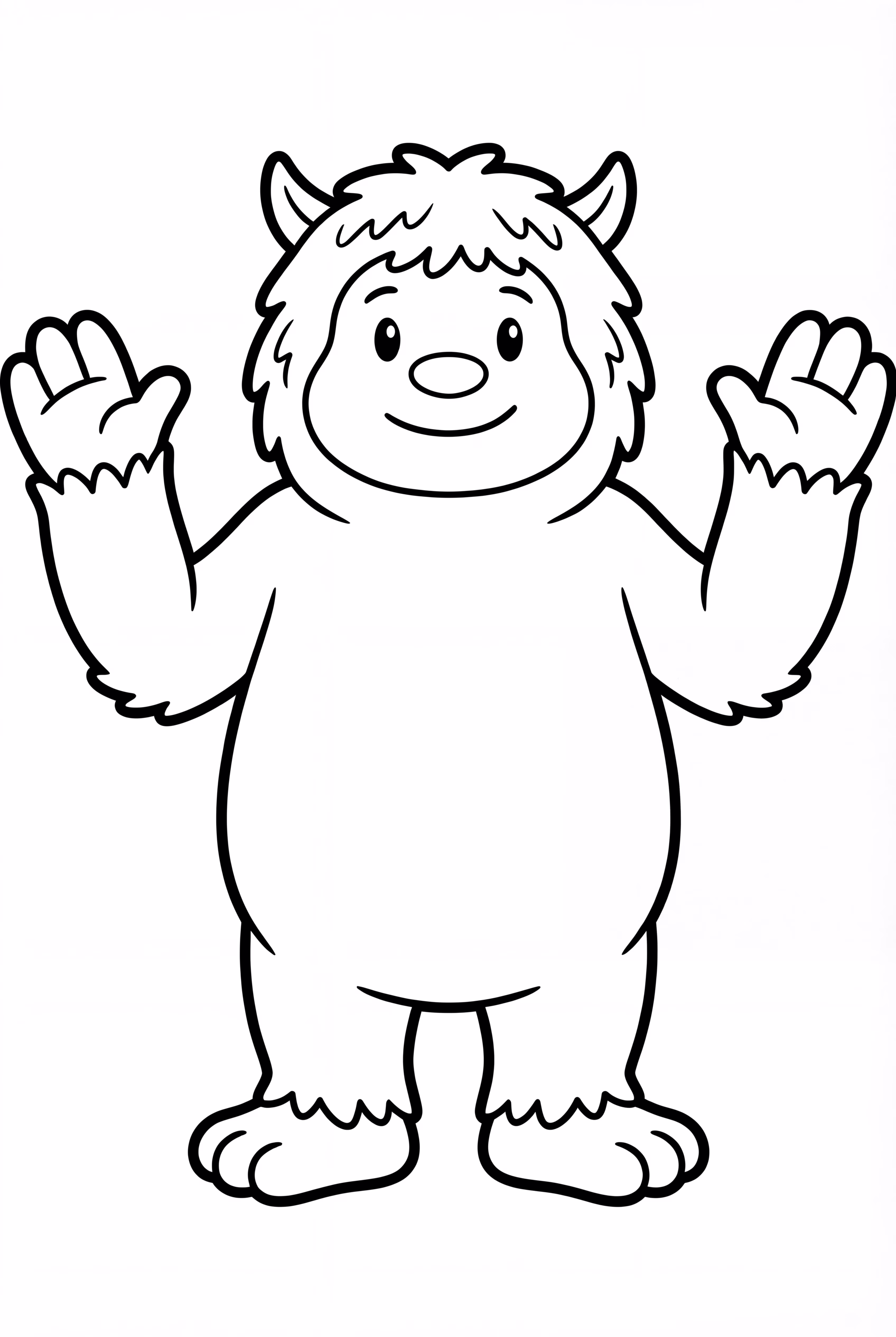 A Simple Dancing Yeti