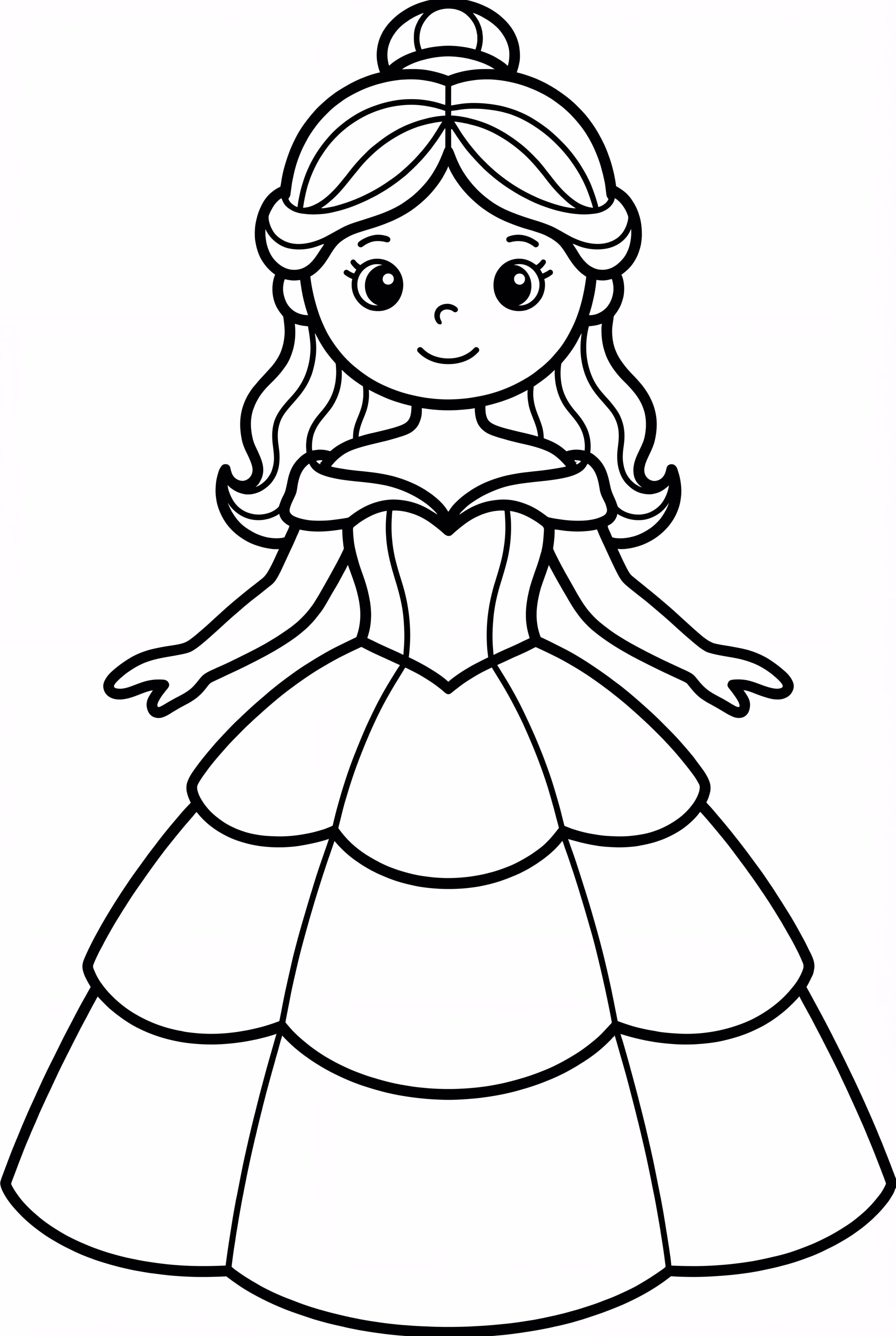 A Simple Drawing Of Belle