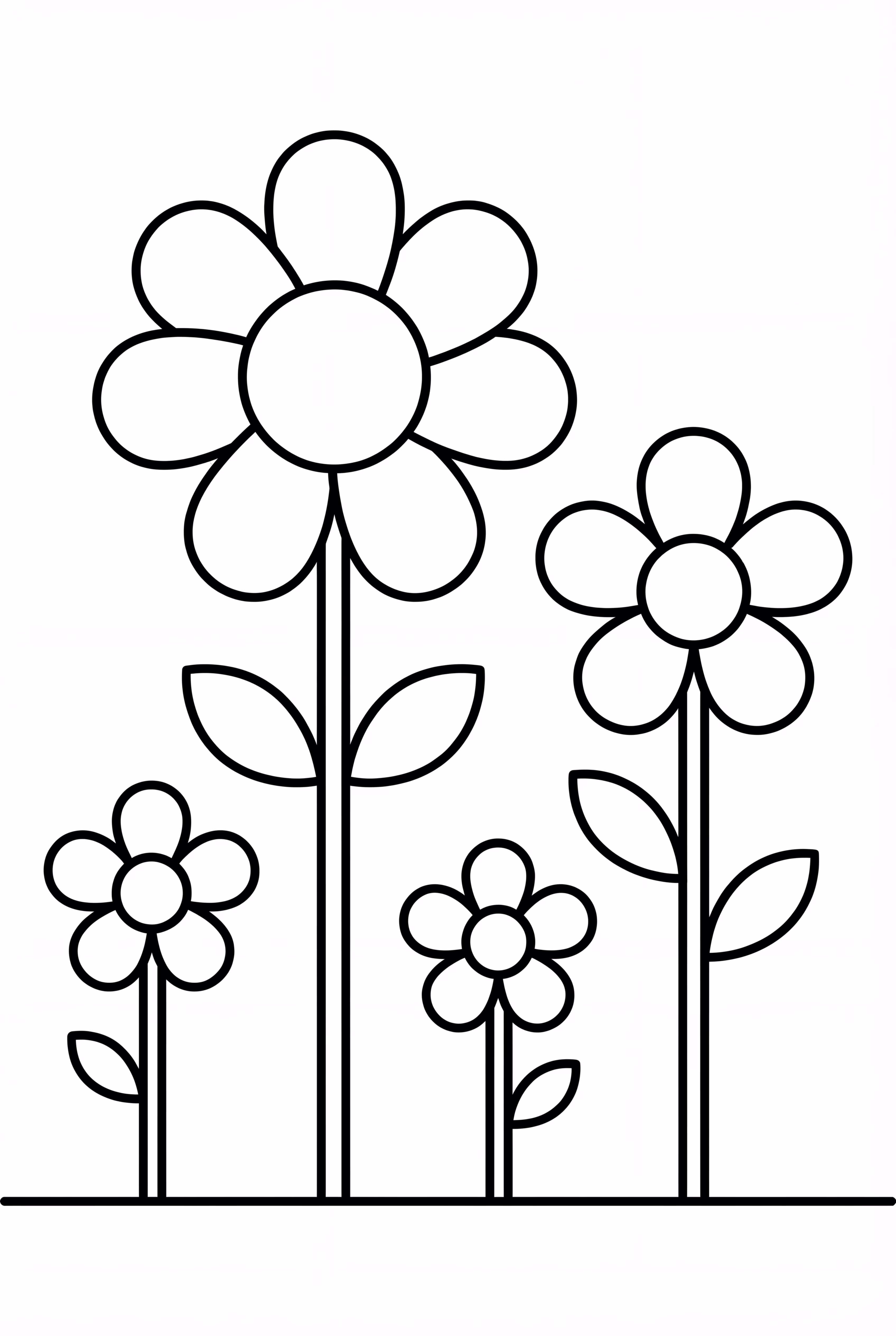 A Simple Flower Garden