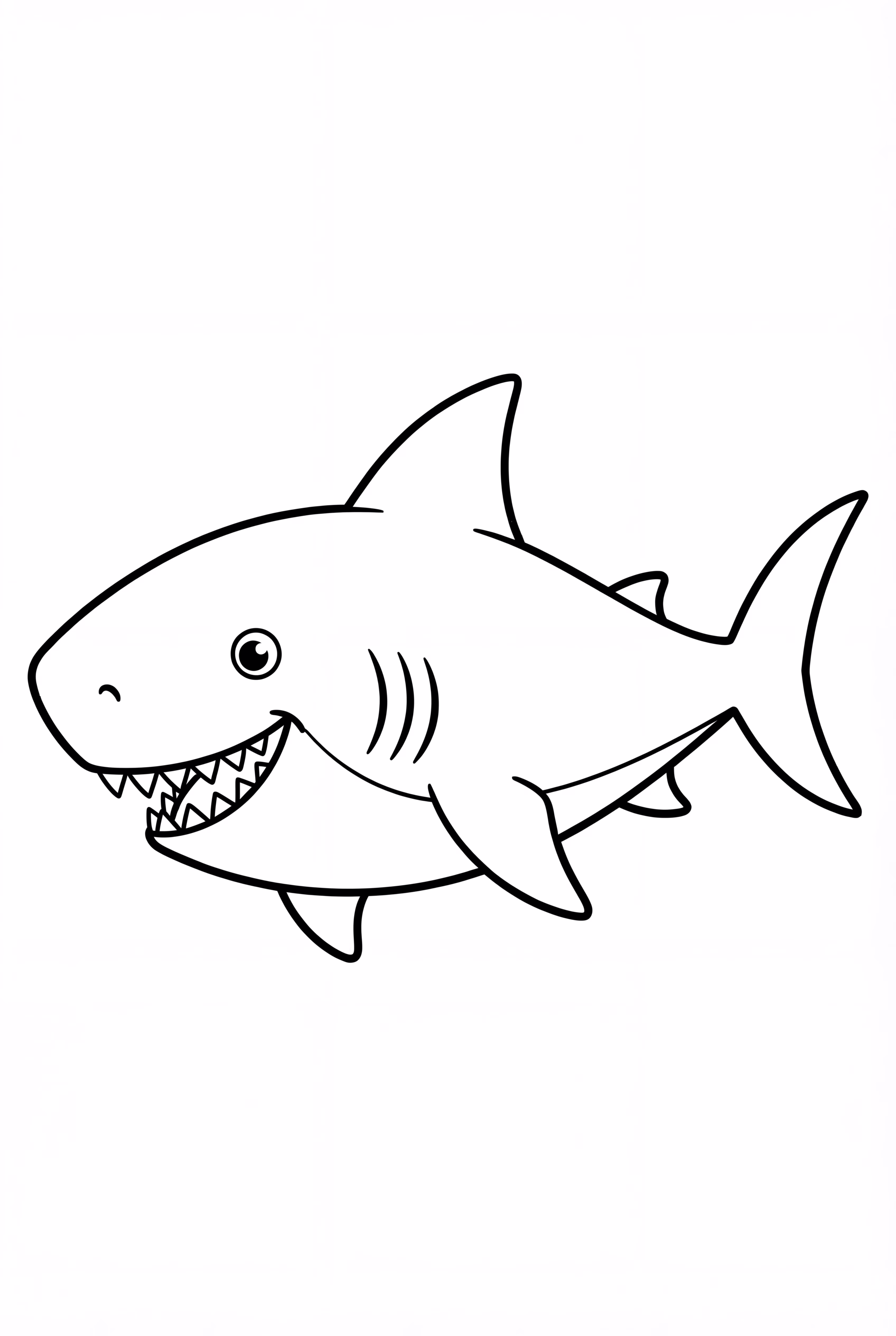 Un Megalodón Sencillo