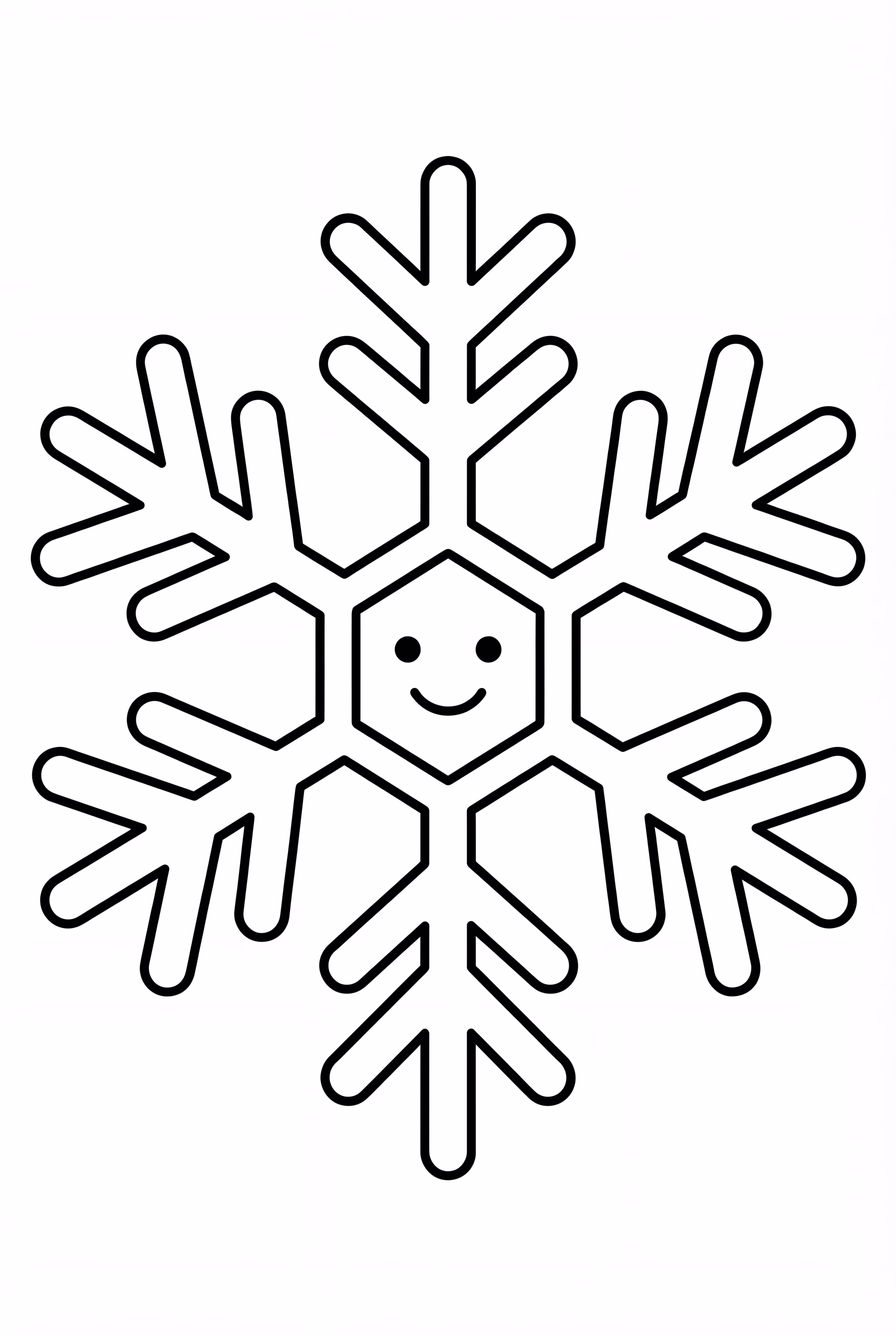 A Simple Snowflake Shape