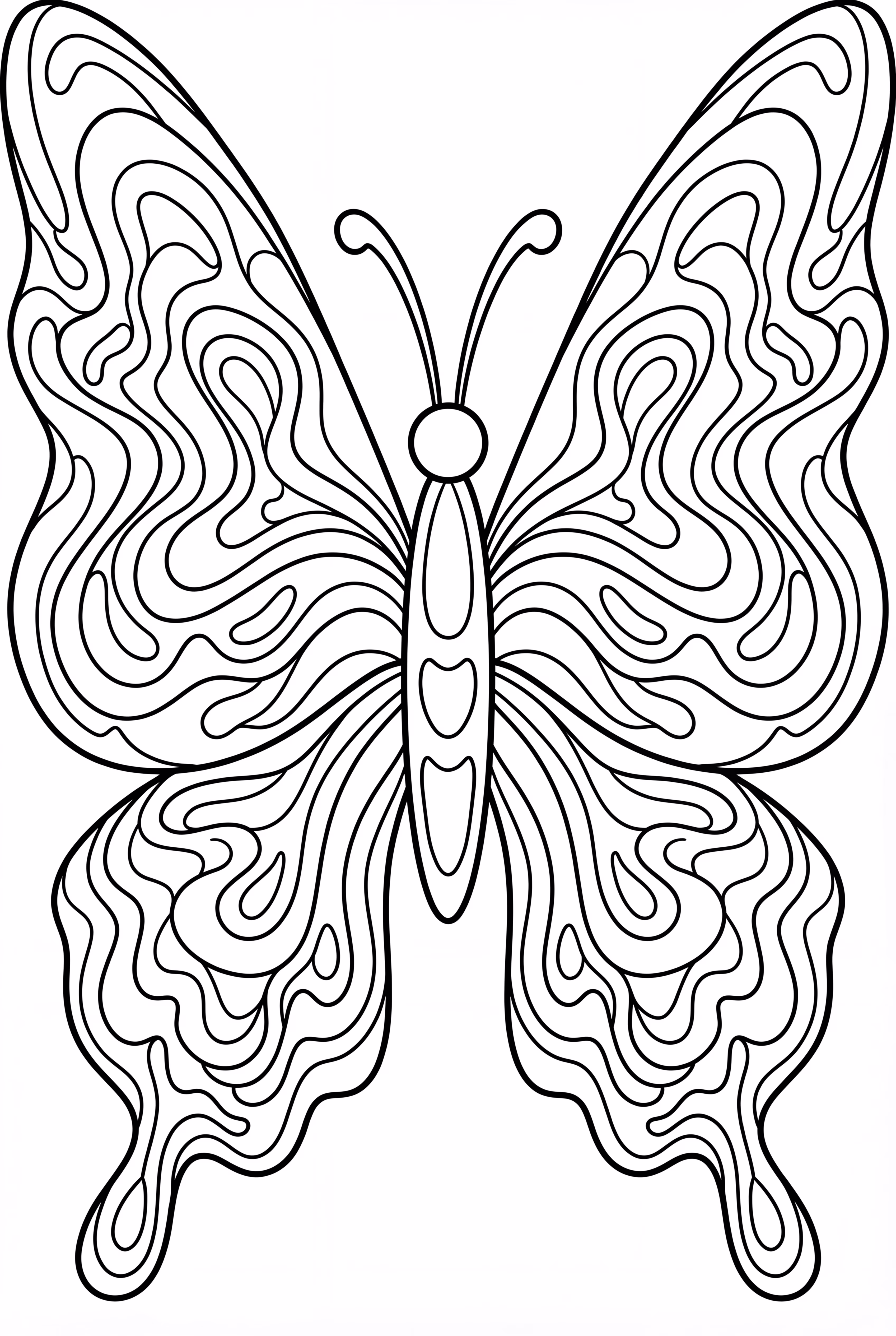 A Simple Trippy Butterfly