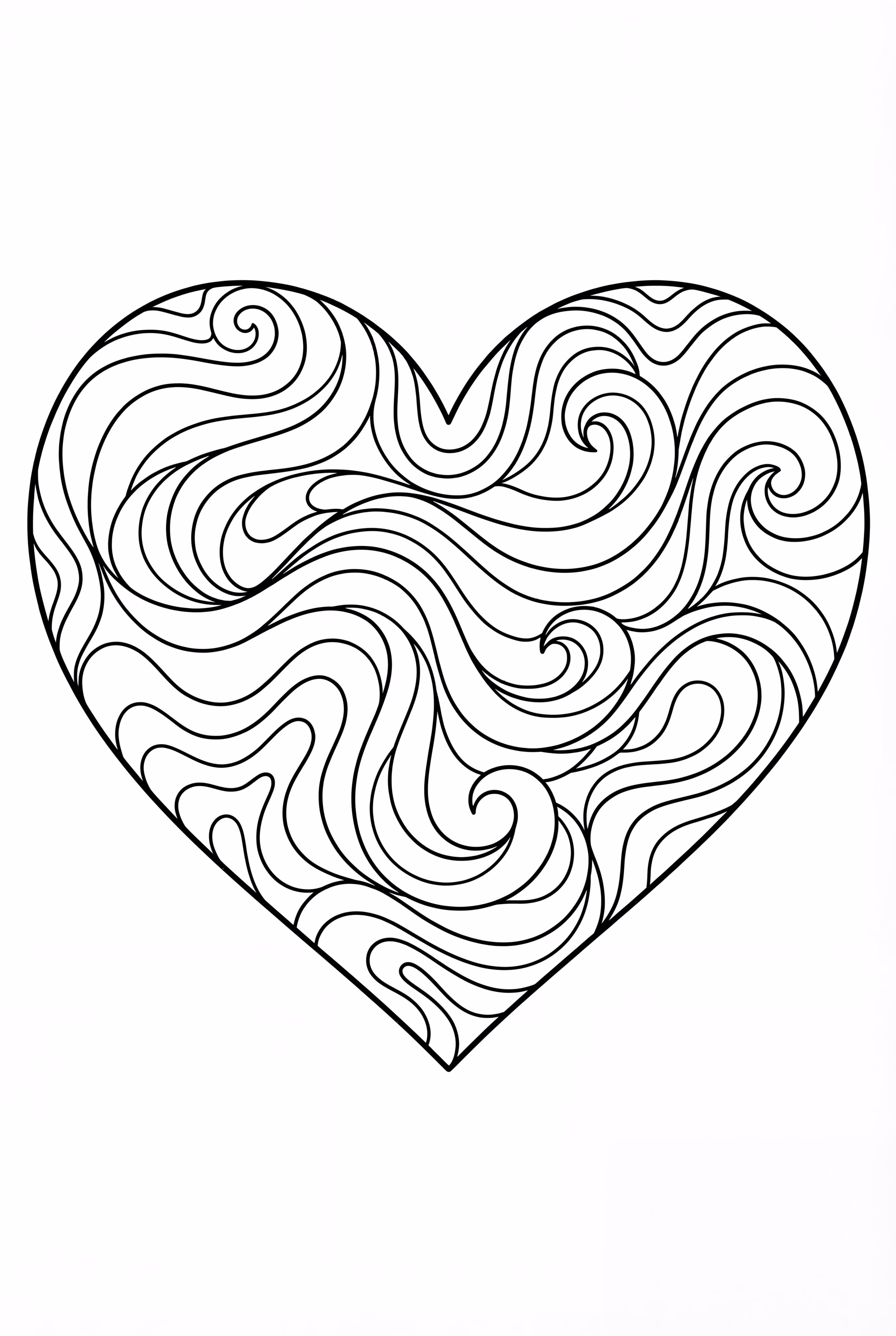 A Simple Trippy Heart Shape