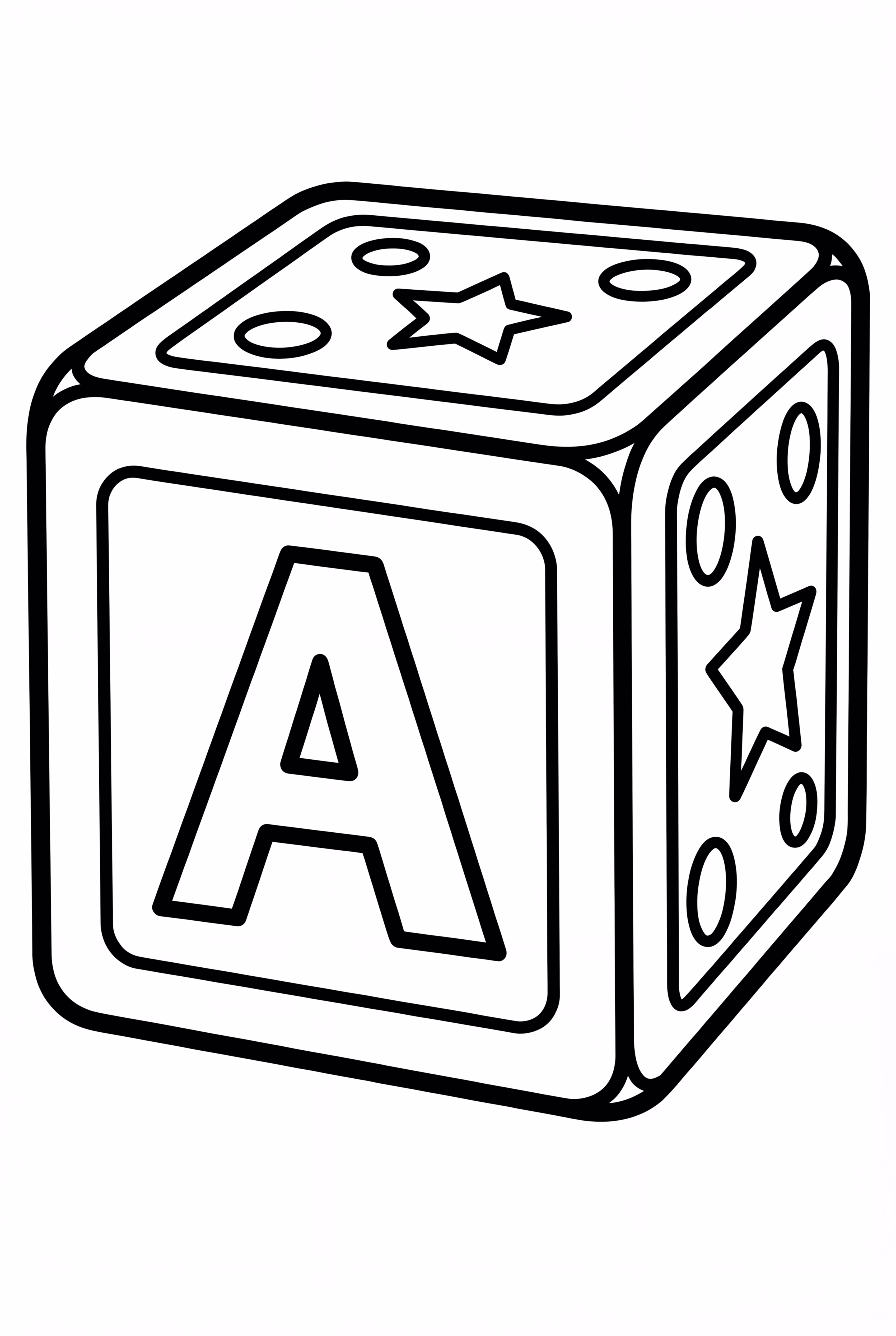 単一のアルファベットブロック