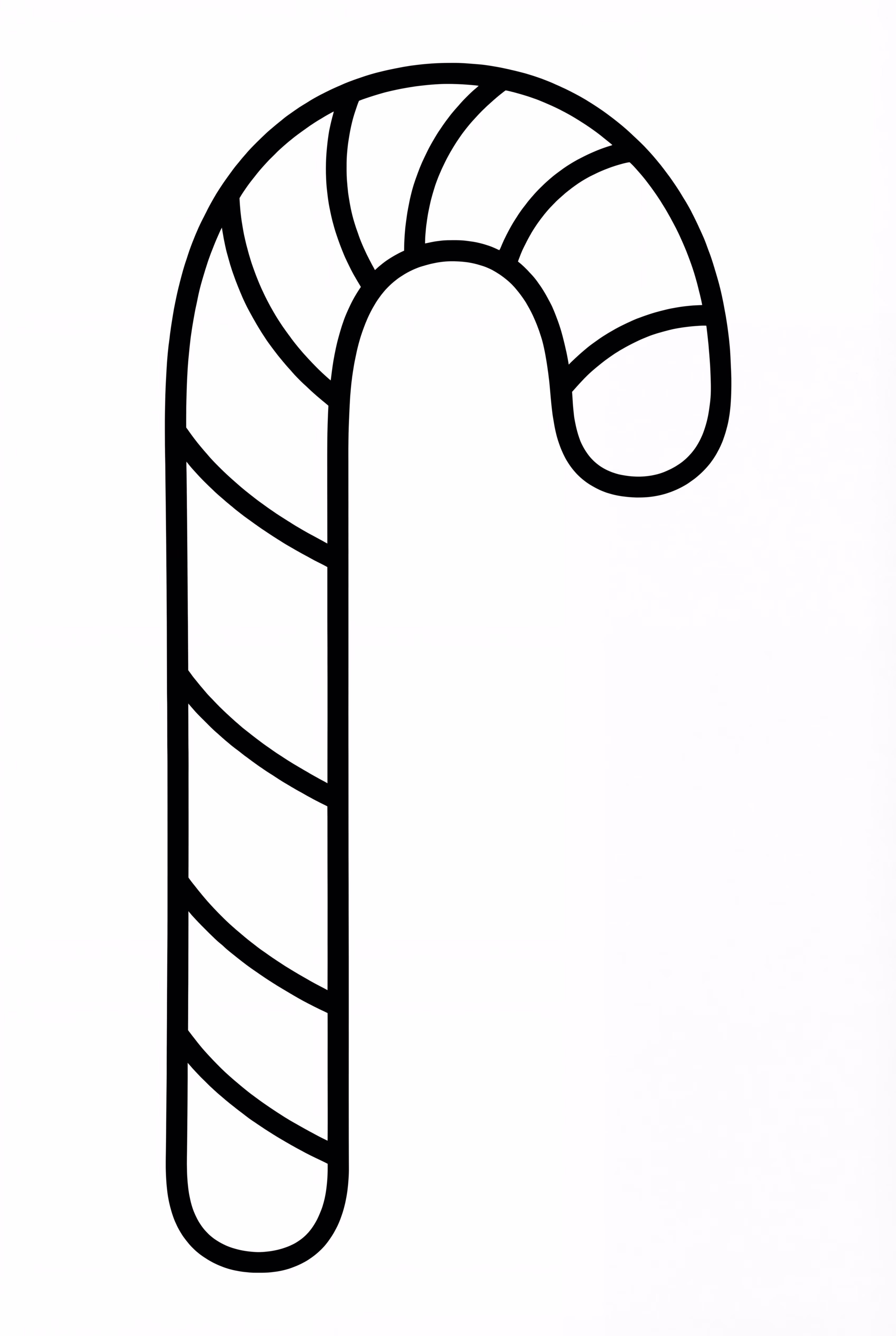 A Single Big Candy Cane