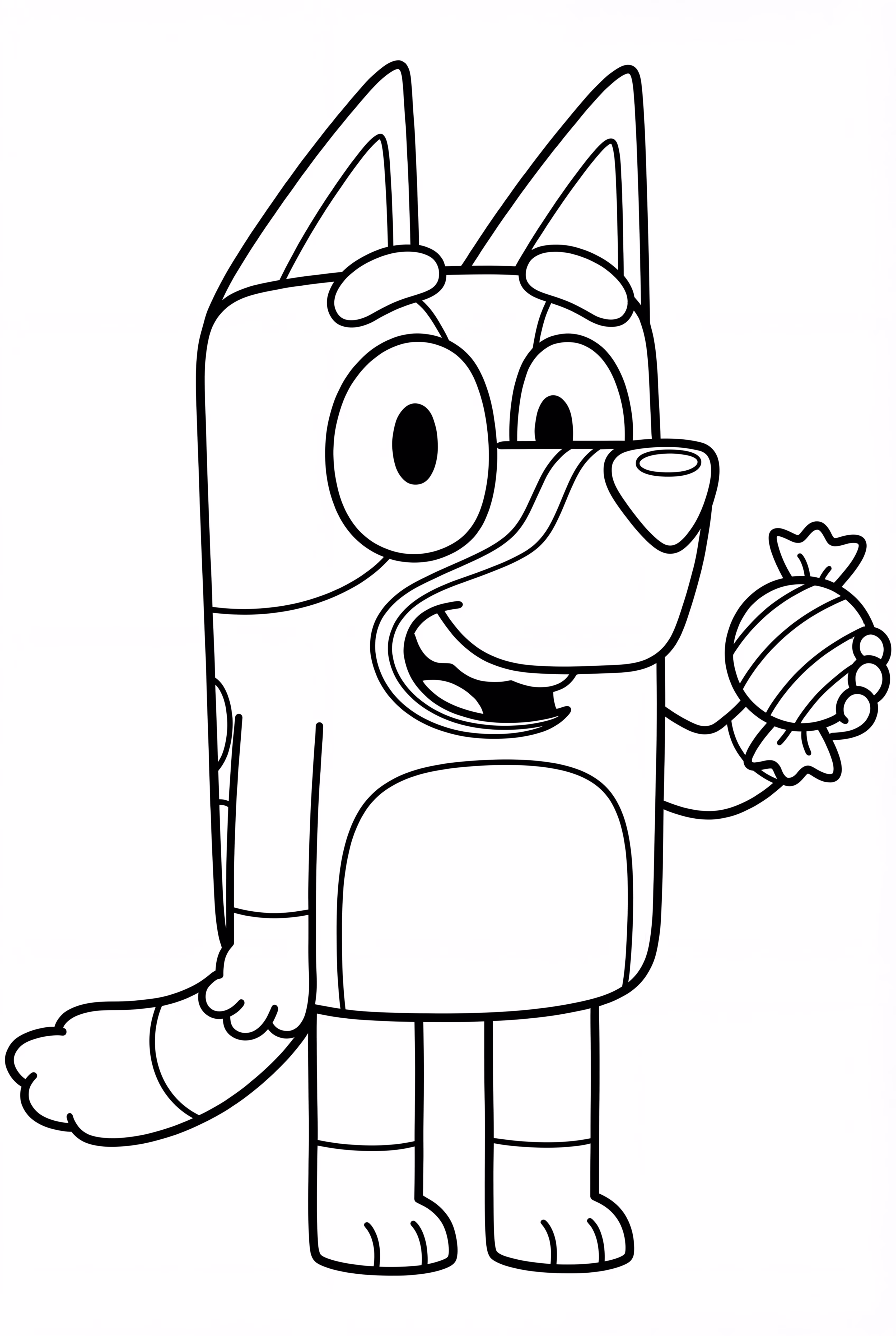 A Single Bluey Halloween Candy