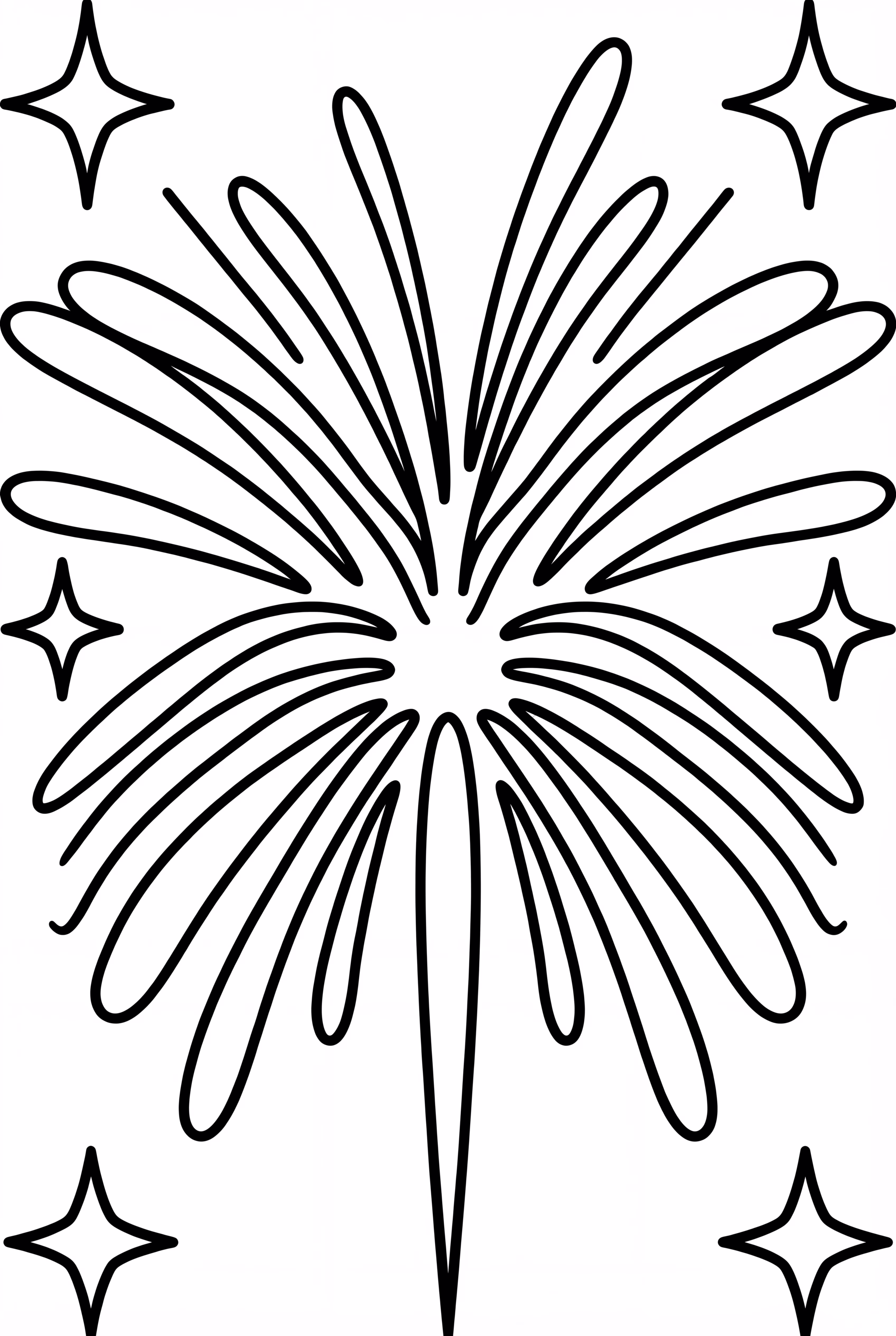 Uma Explosão Única de Fogo de Artifício