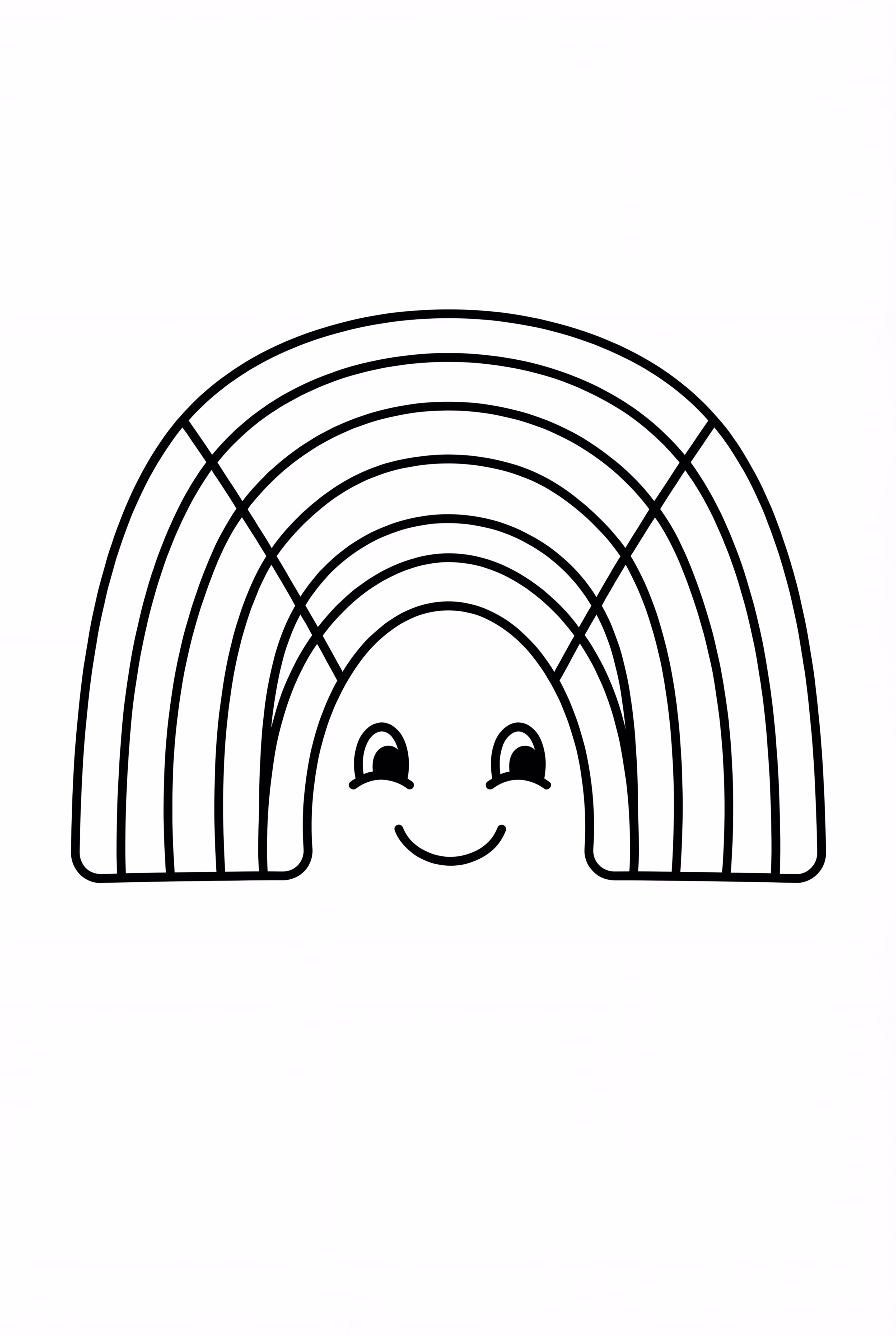 A Single Spring Rainbow