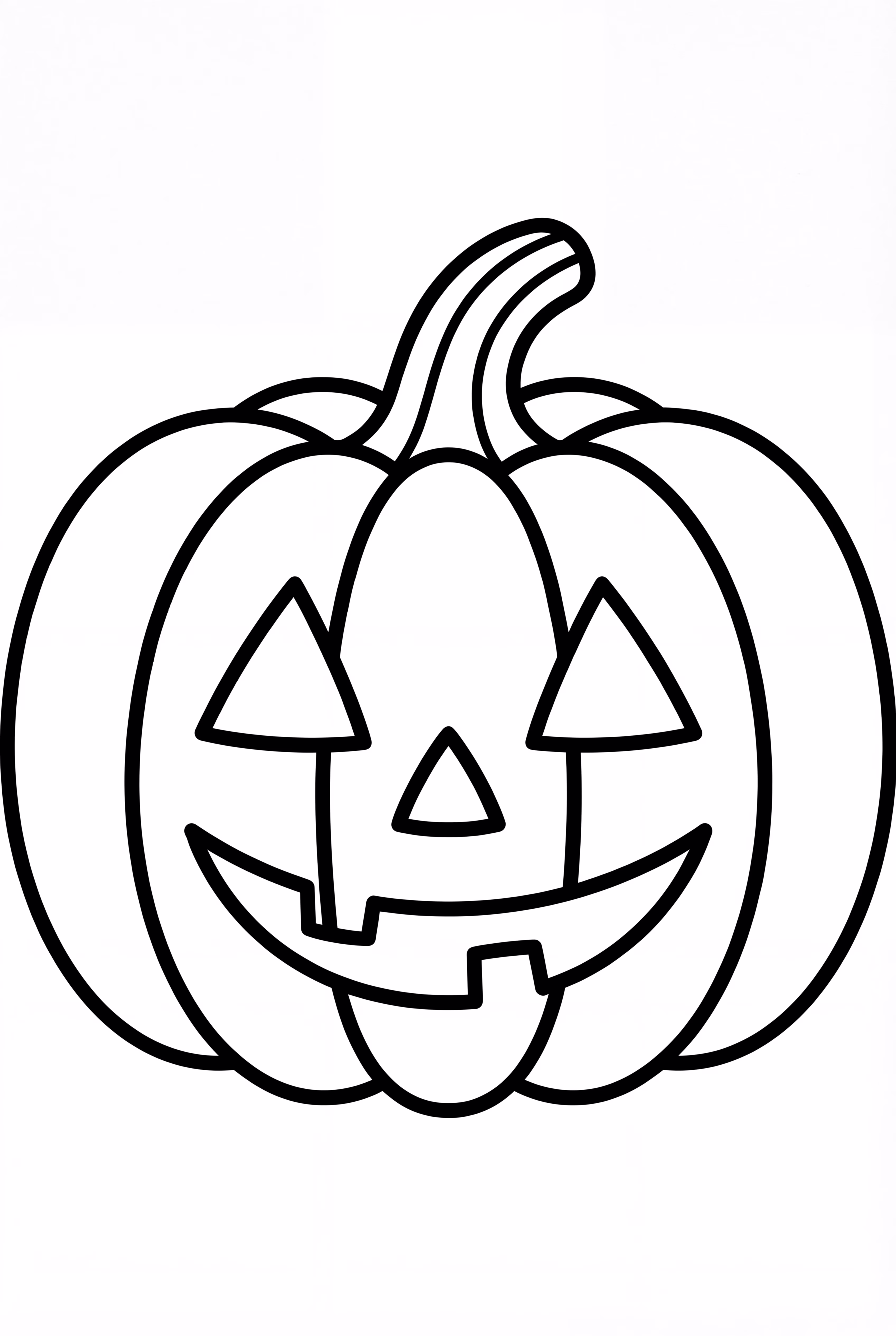 A Smiling Jack-O-Lantern for Halloween 2025
