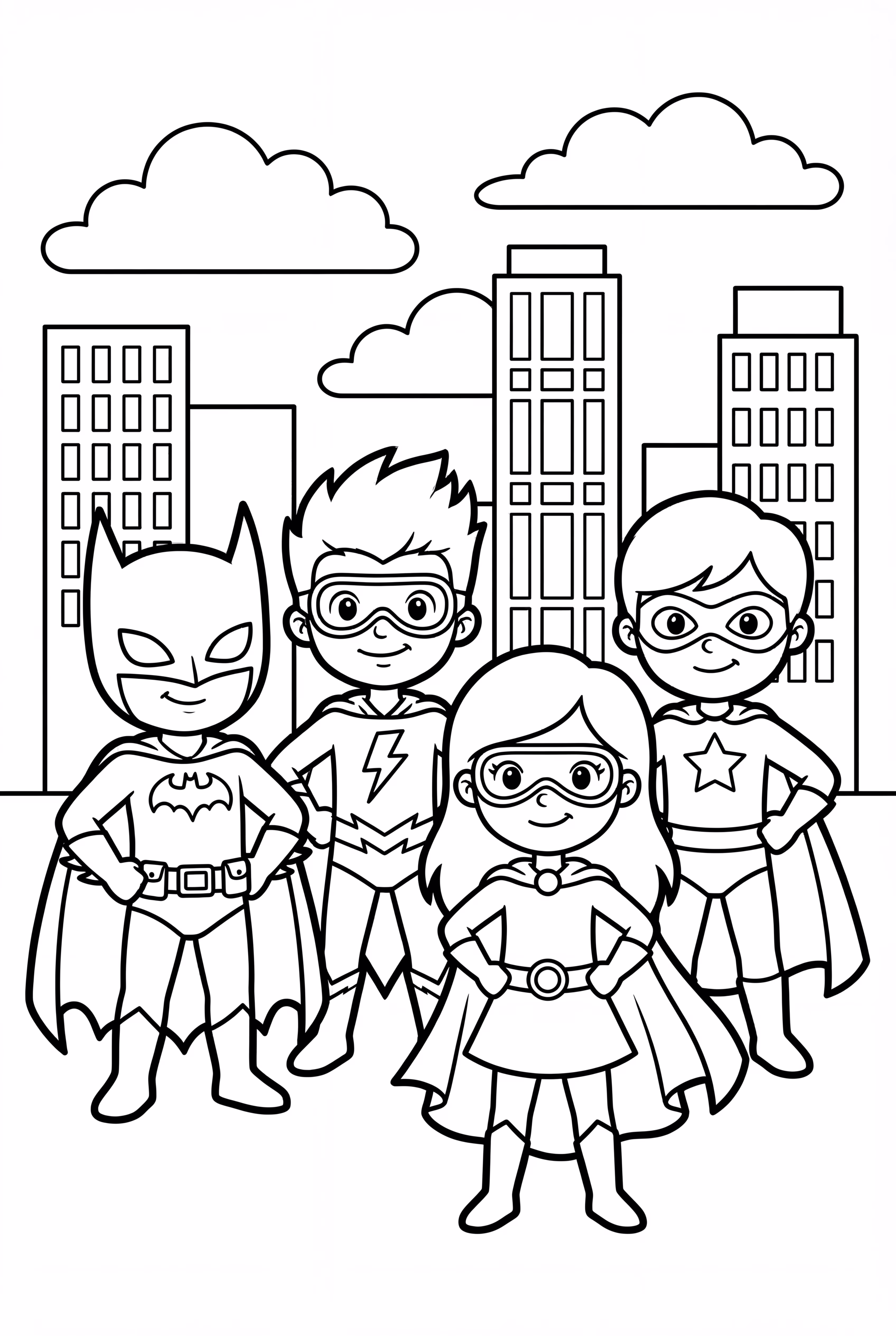 A Team Of Superheroes