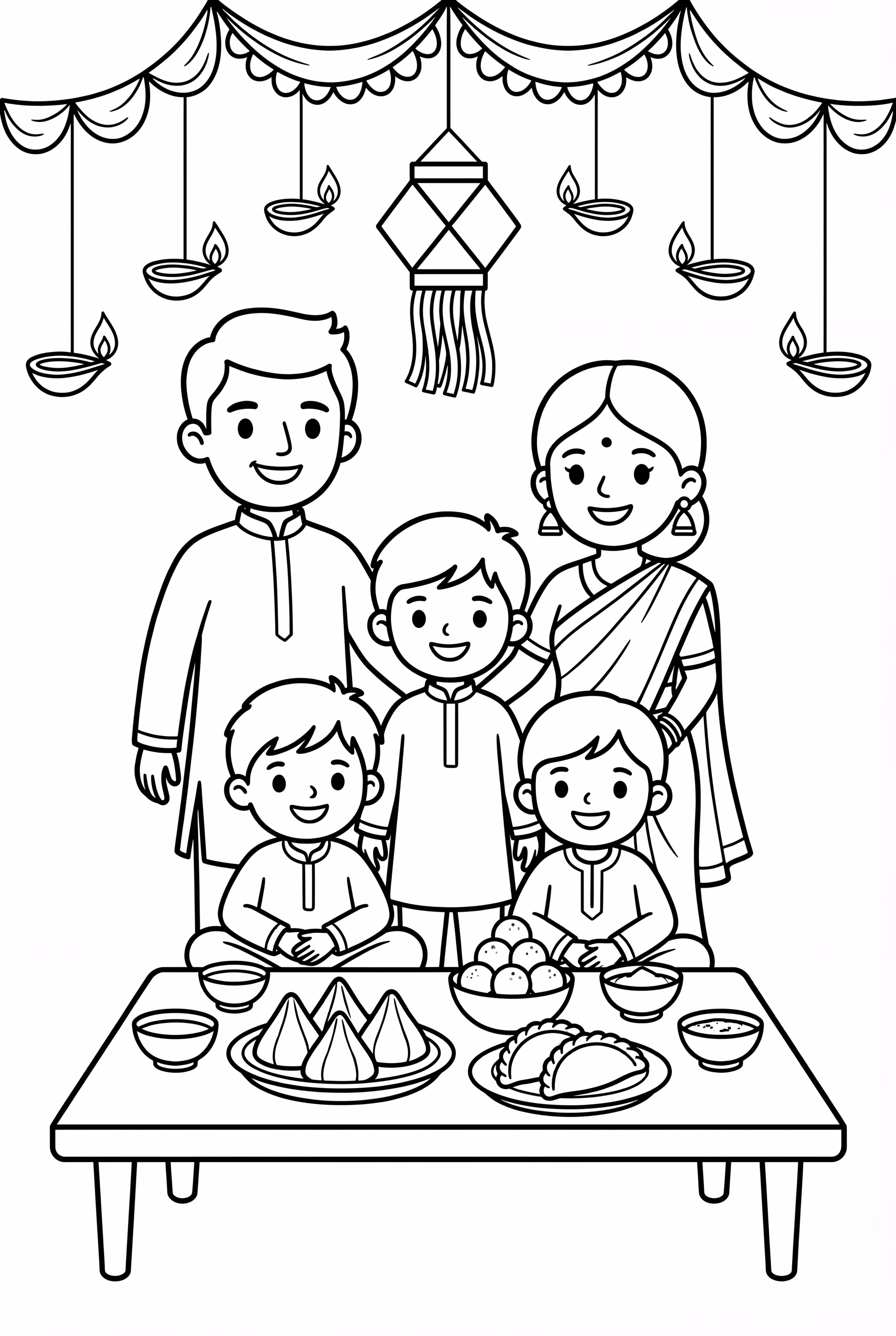 A Traditional Diwali Dinner