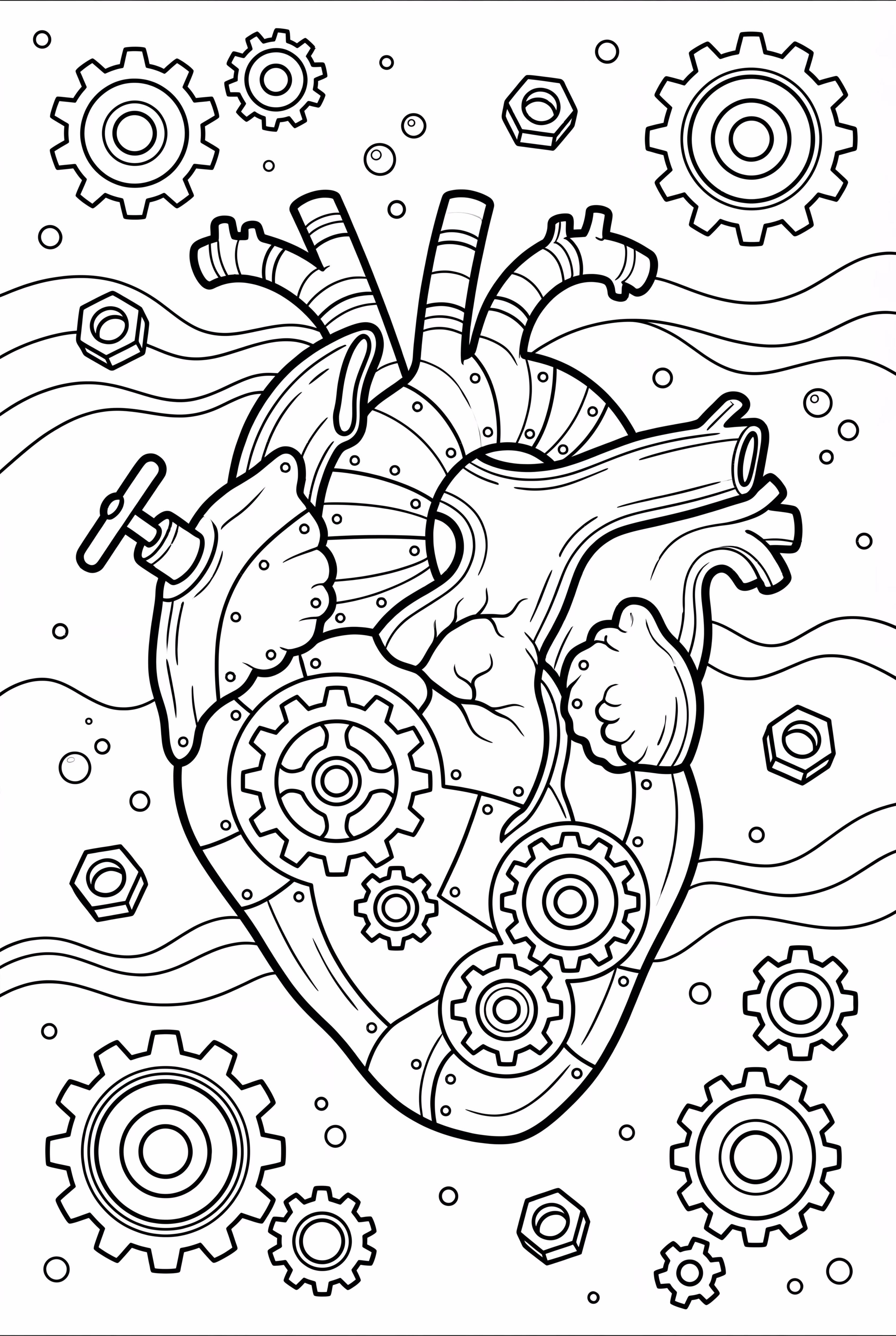 A Trippy Steampunk Heart