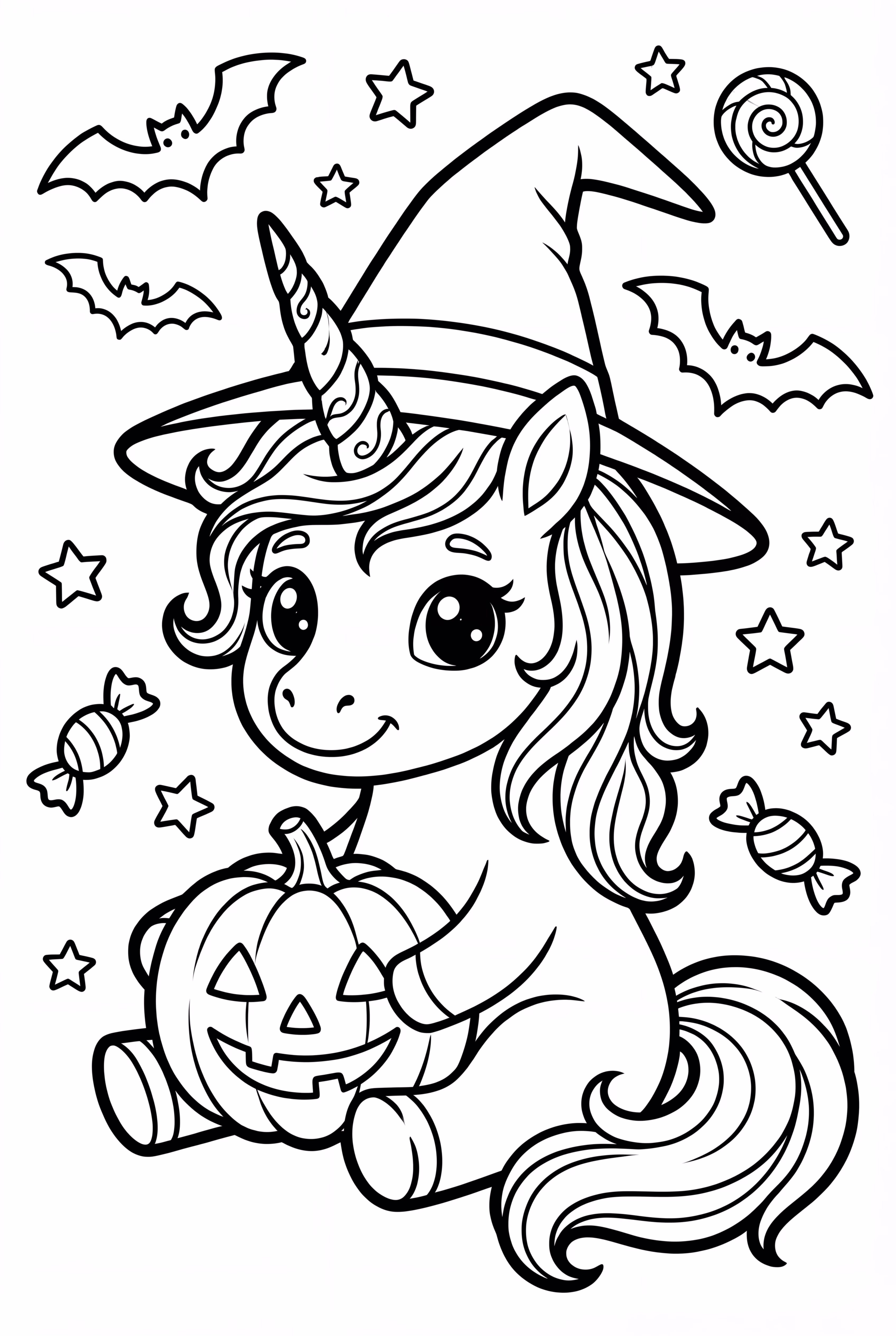 A Unicorn Halloween Adventure Begins