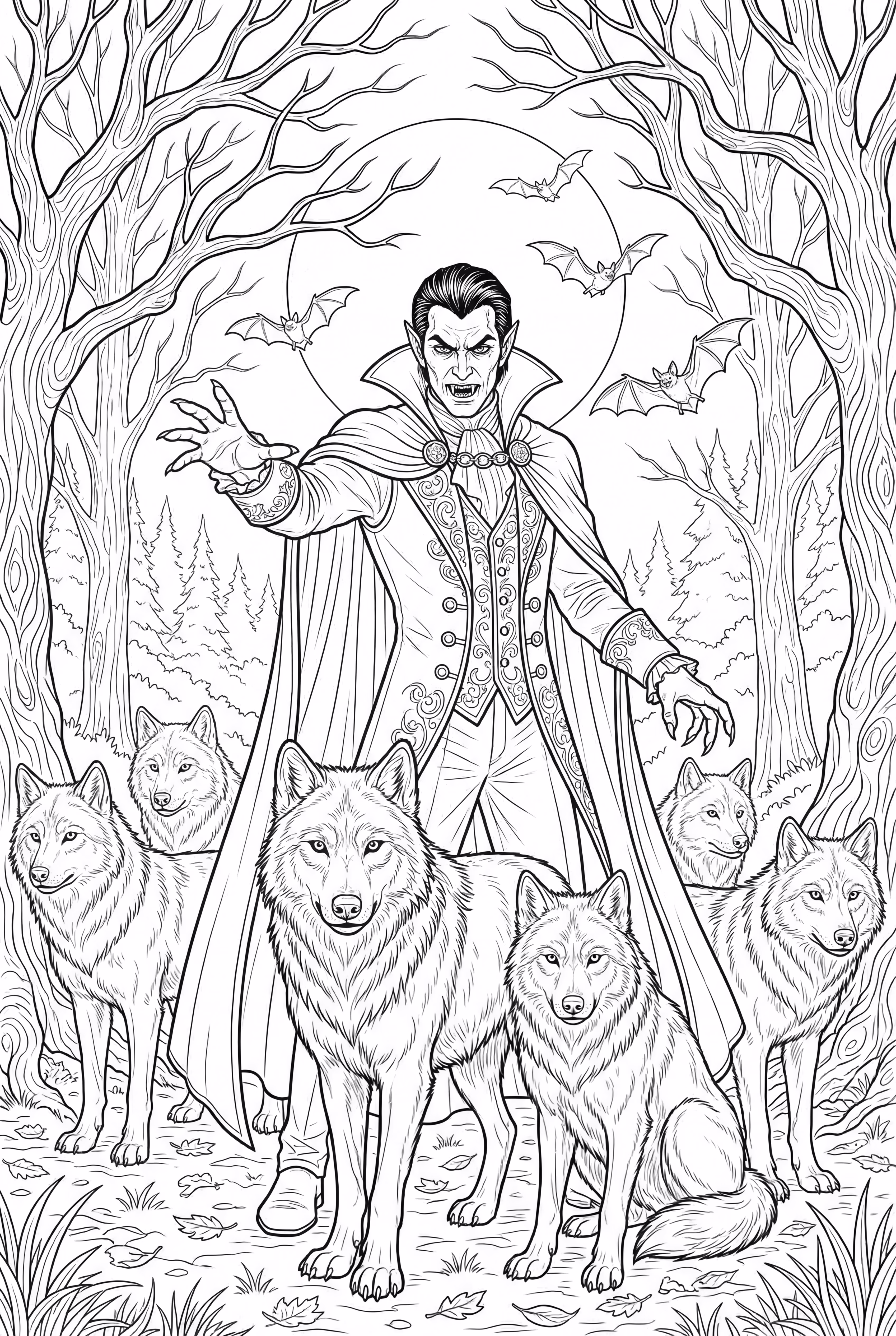 吸血鬼指挥狼群