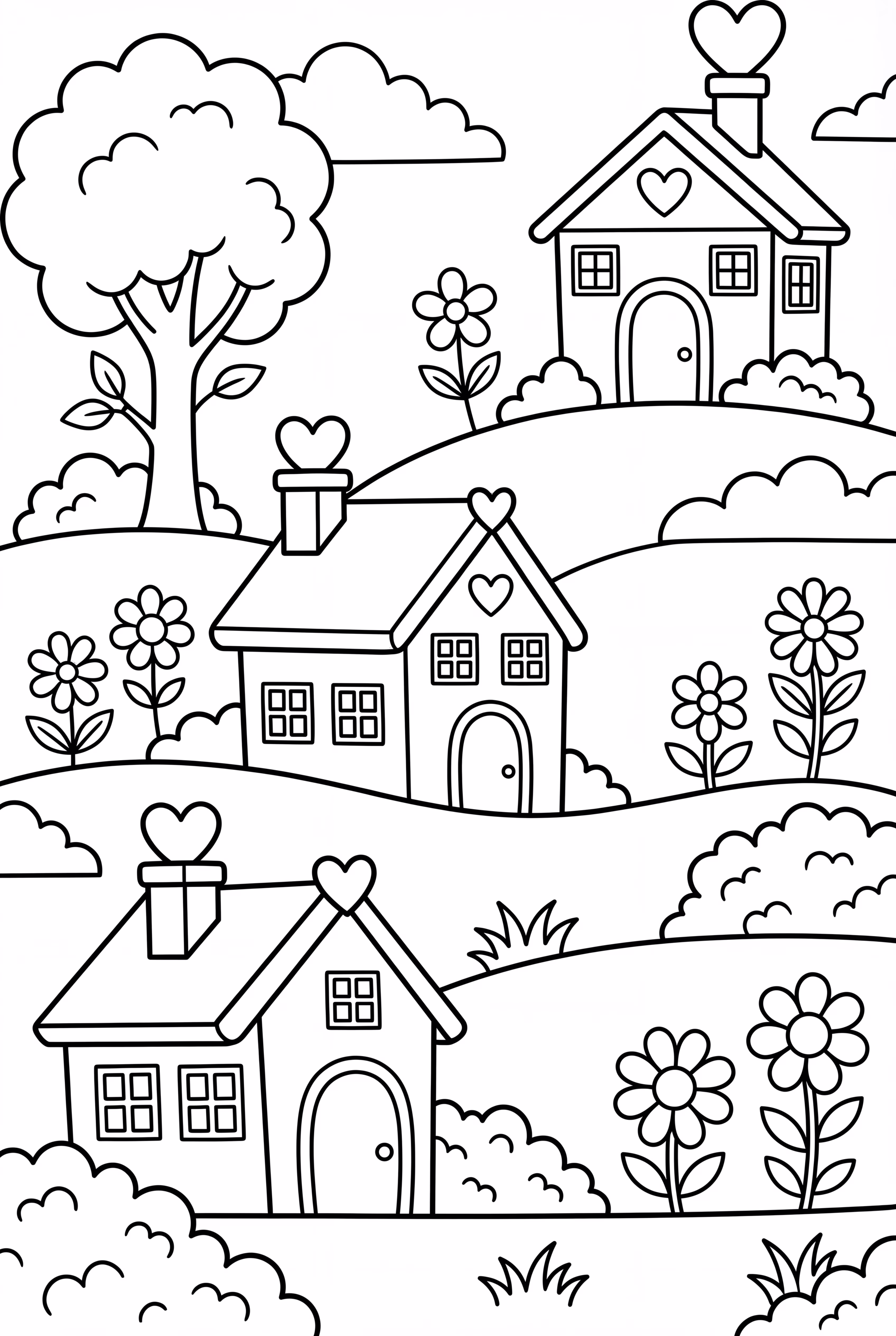 A Village Of Hearts and Flowers