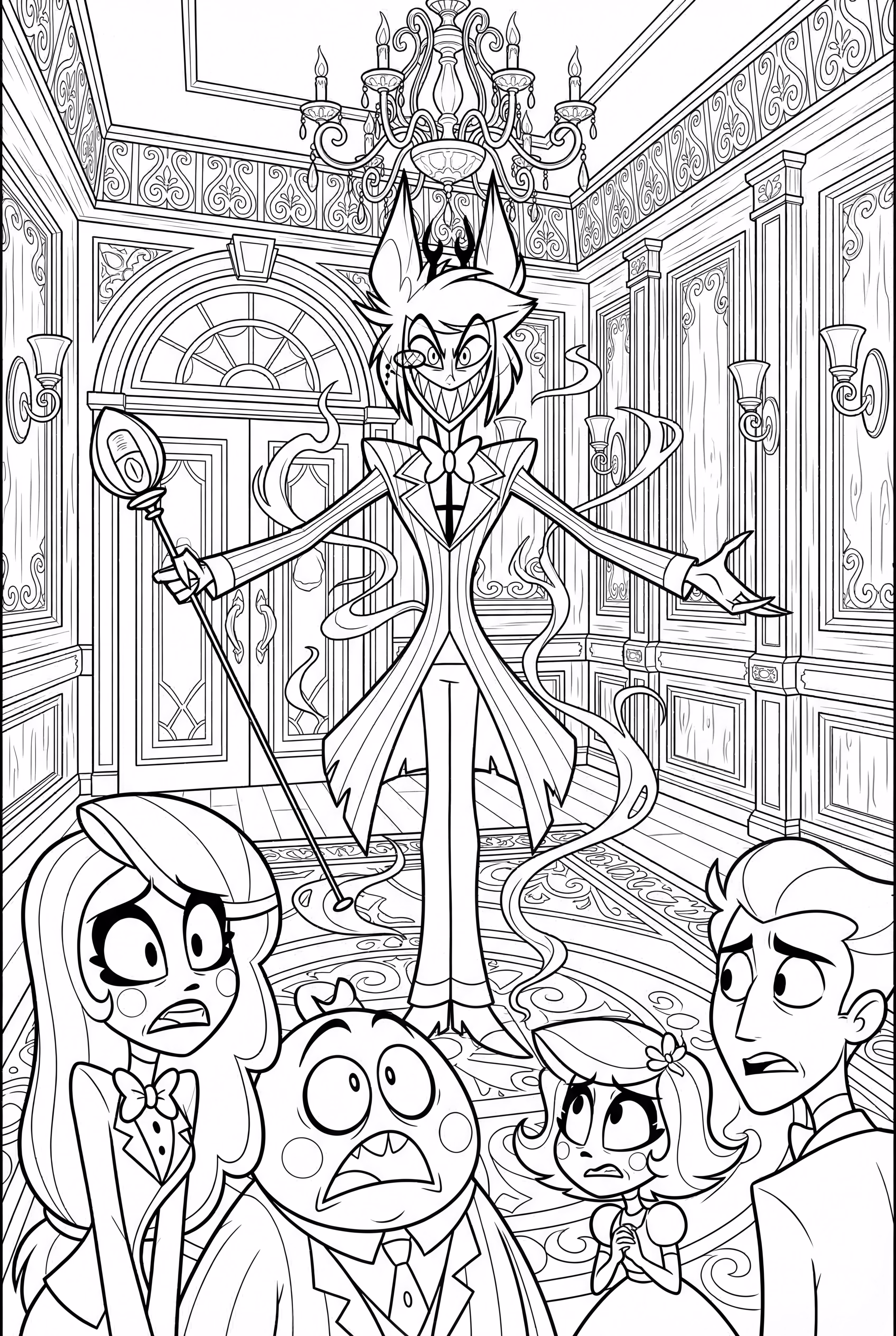 La Gran Entrada de Alastor al Hazbin Hotel