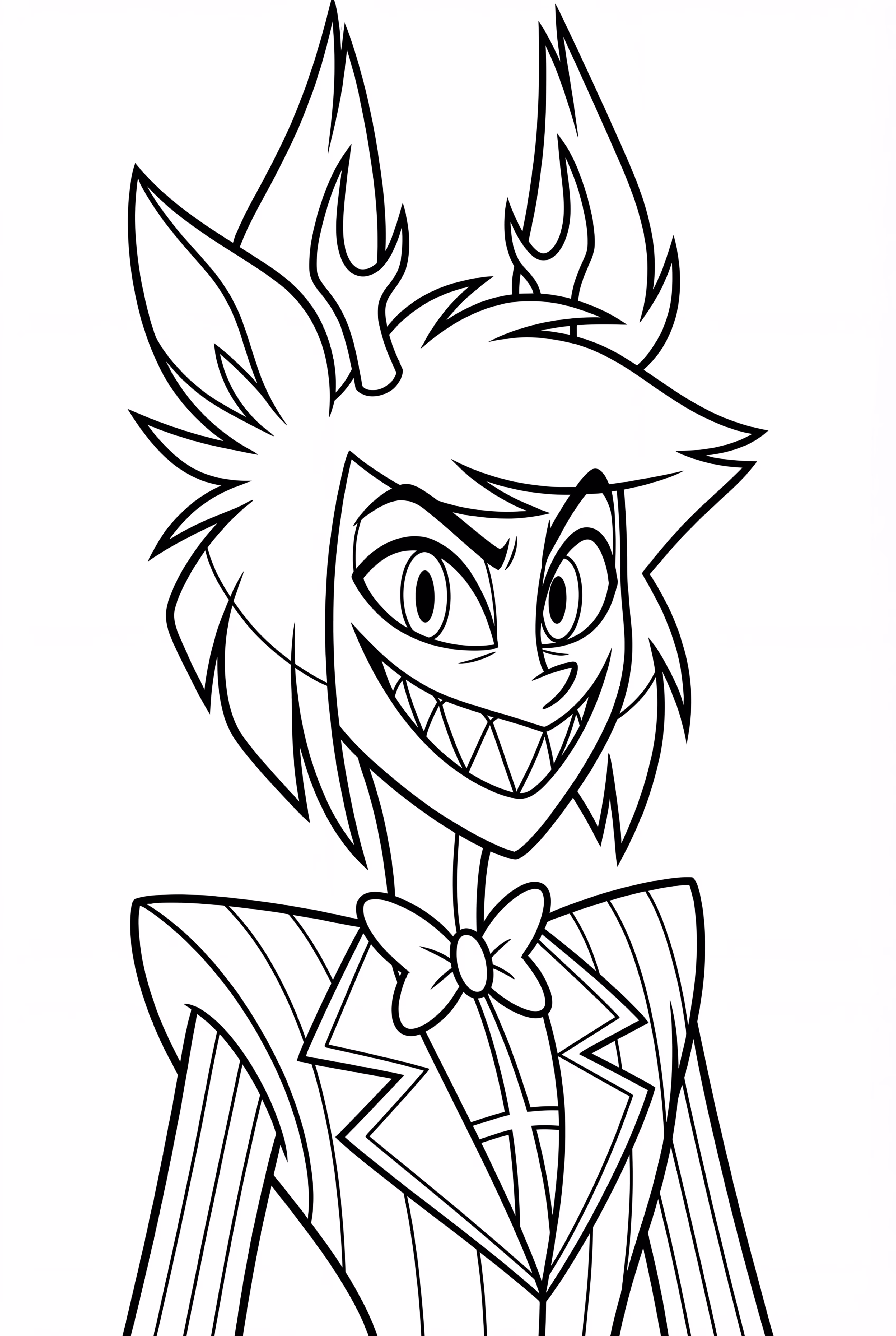 Alastor Sonriente en Hazbin Hotel