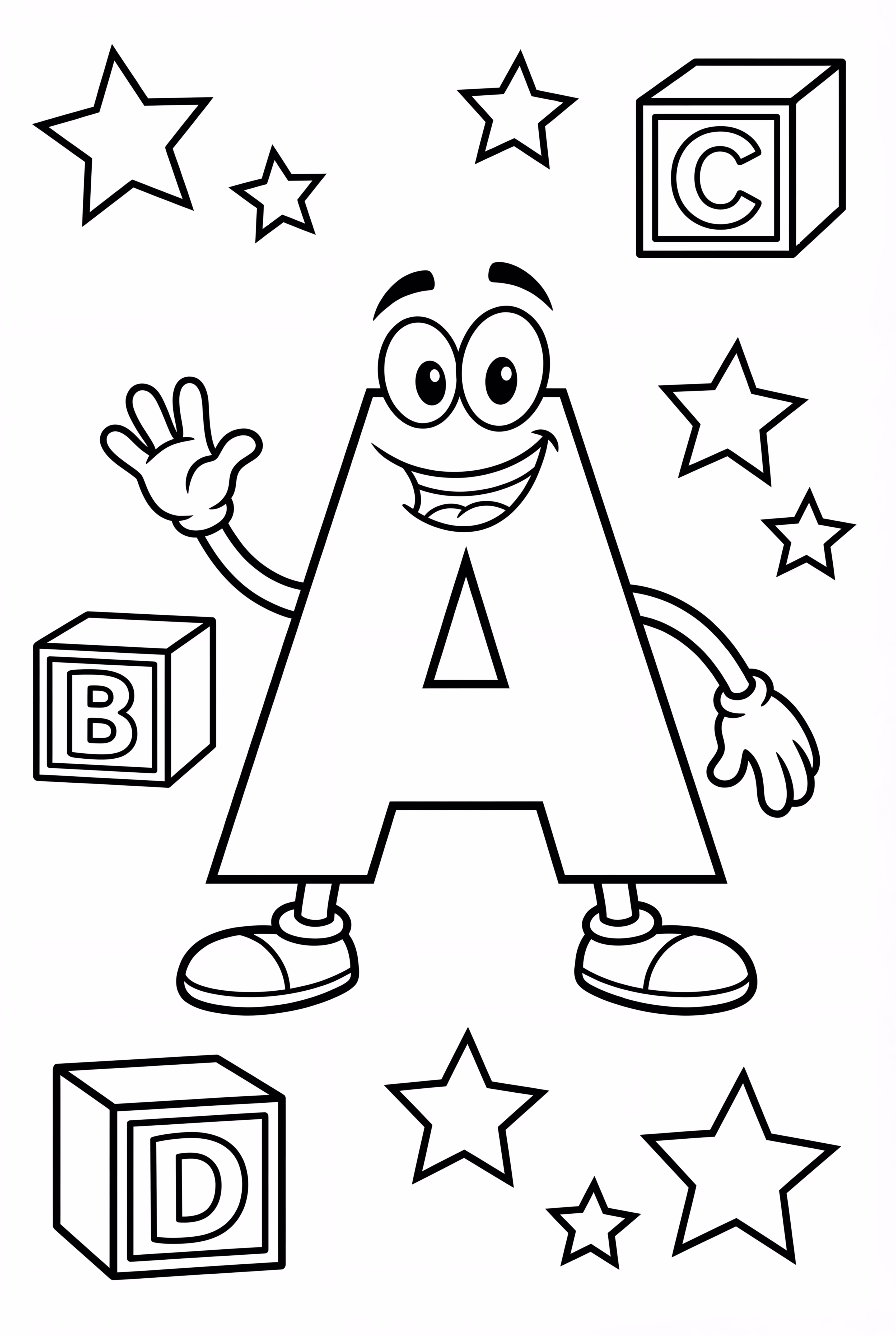 Alphabet Lore Character A