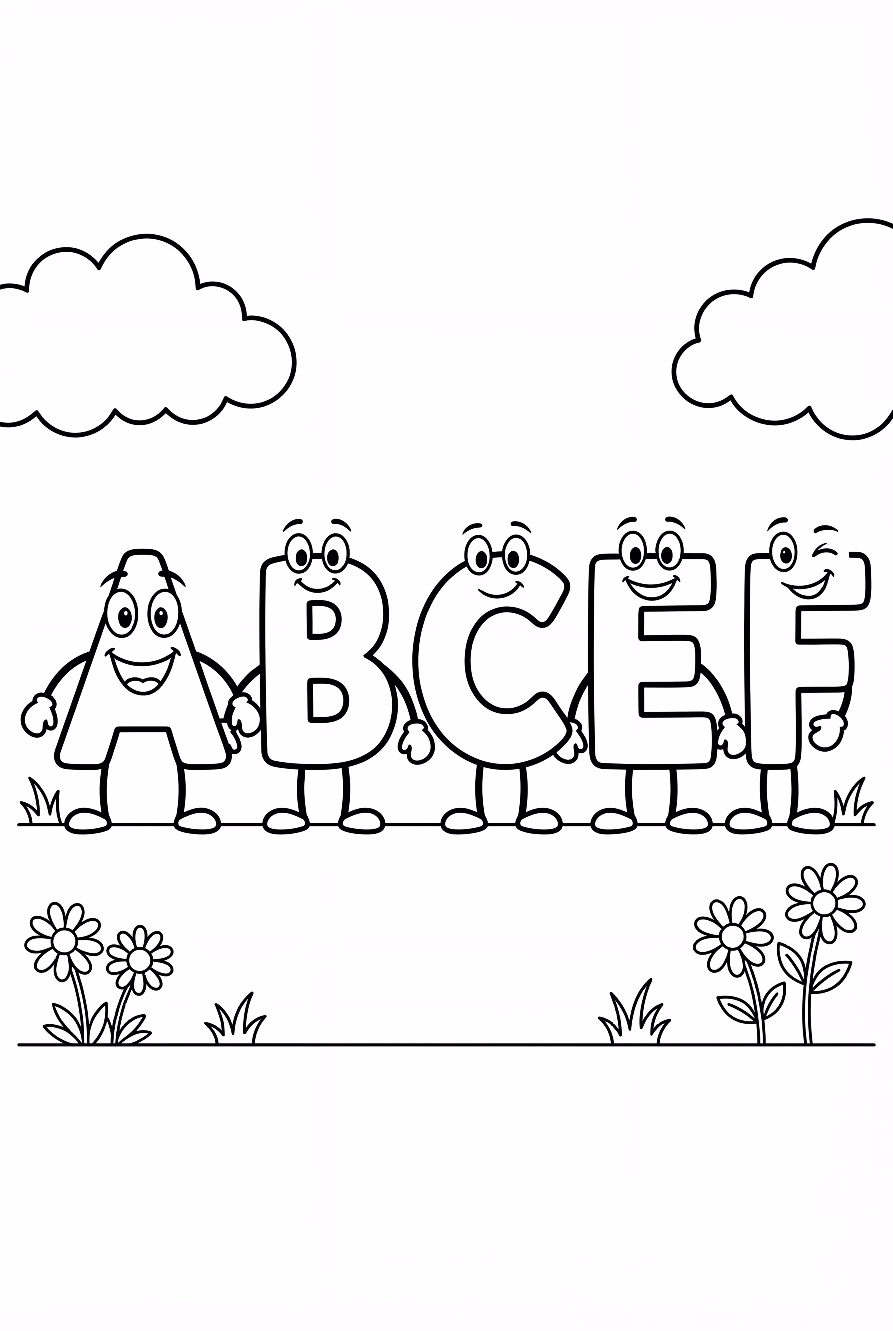 Alphabet Lore Character Friends