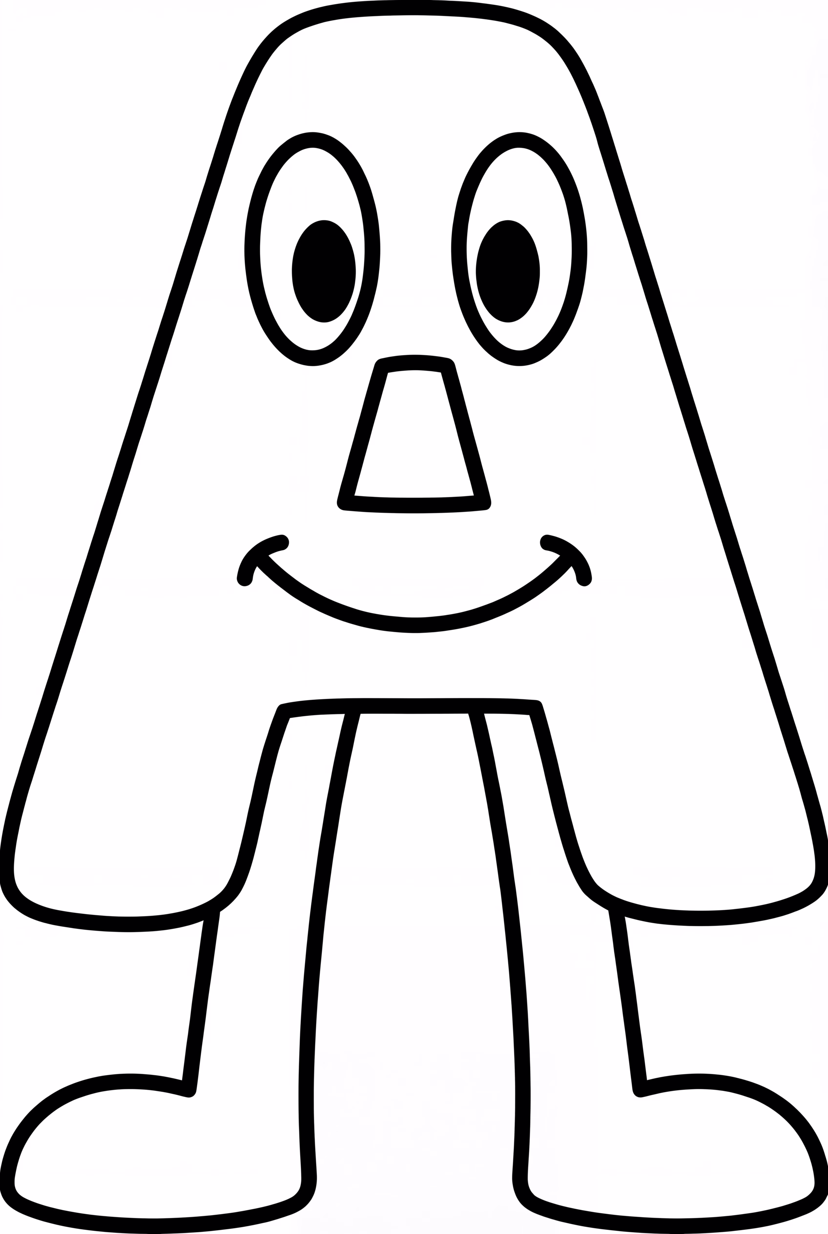 Alphabet Lore Letter A Standing