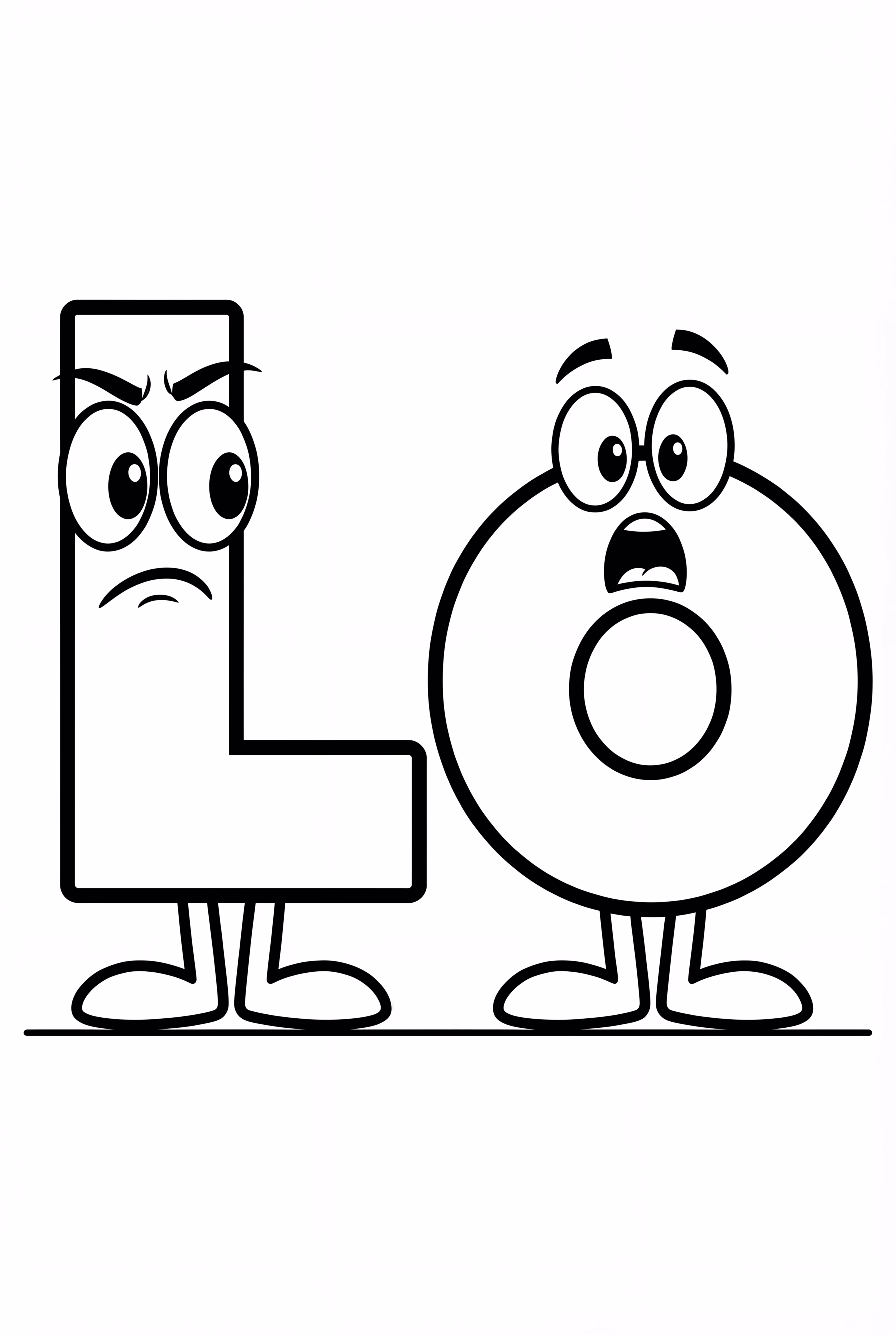 Alphabet Lore Letter L And O