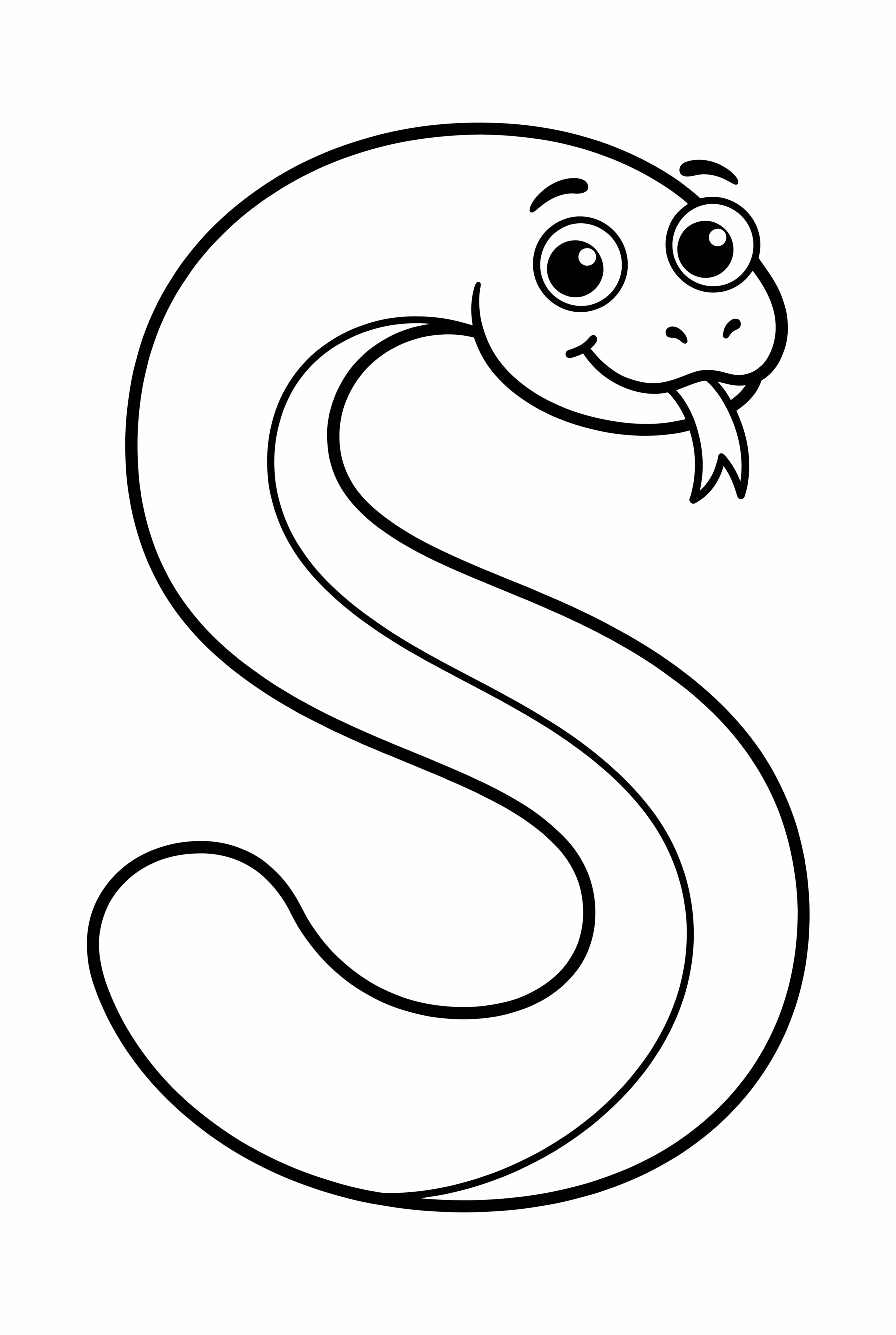 Alphabet Lore Letter S The Snake