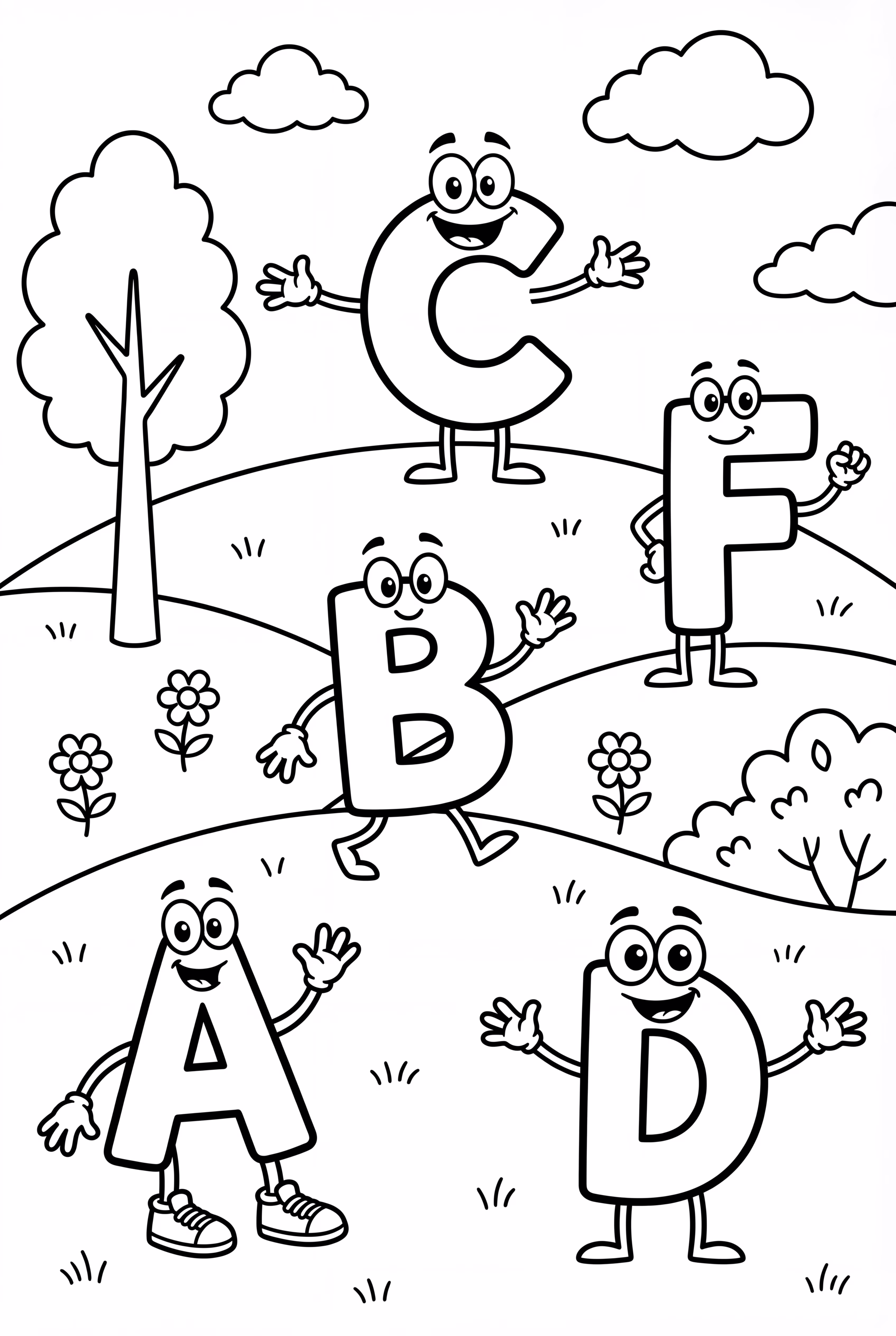 Alphabet Lore Letters On The Hill