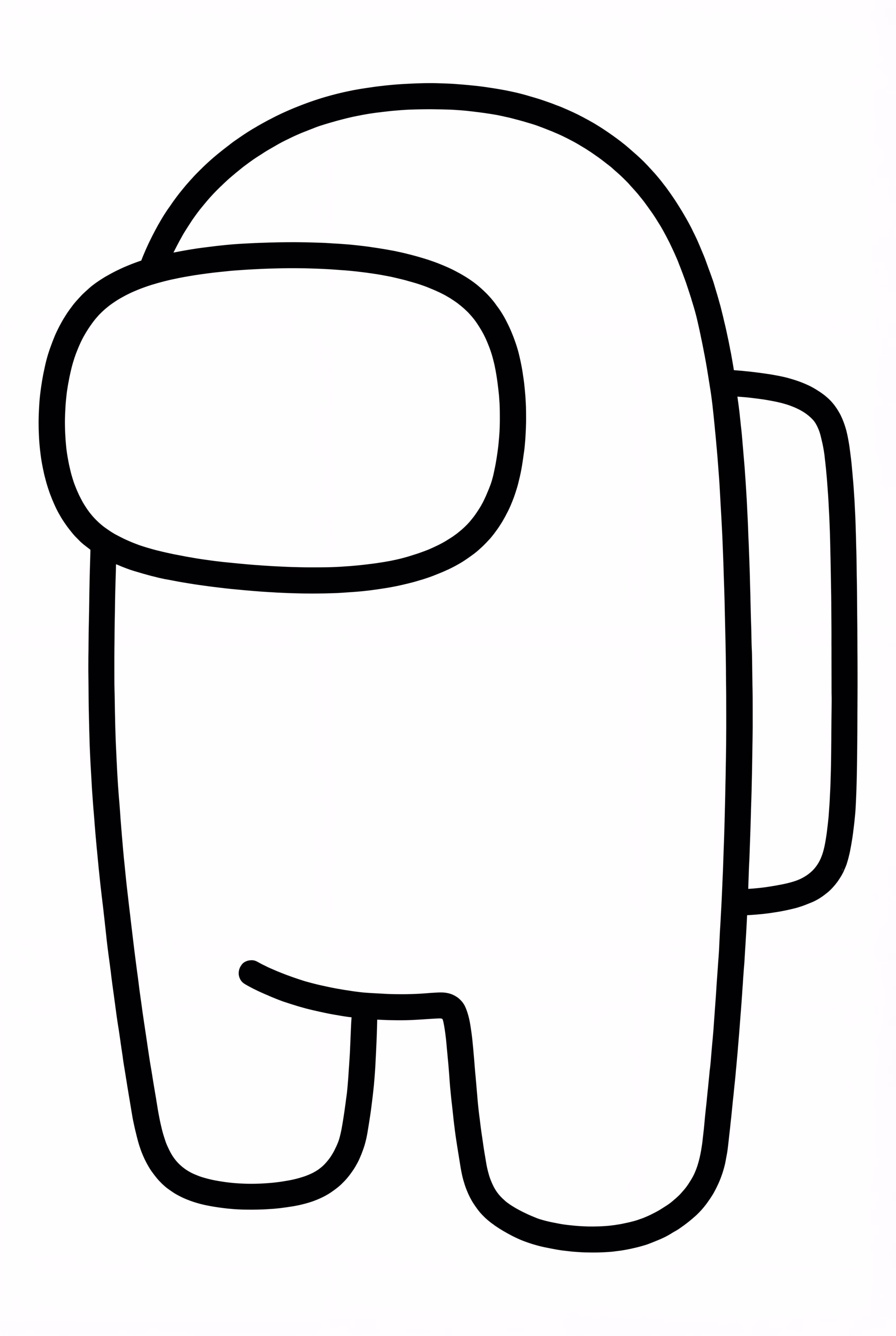 迷你星 Among Us 简单背包角色