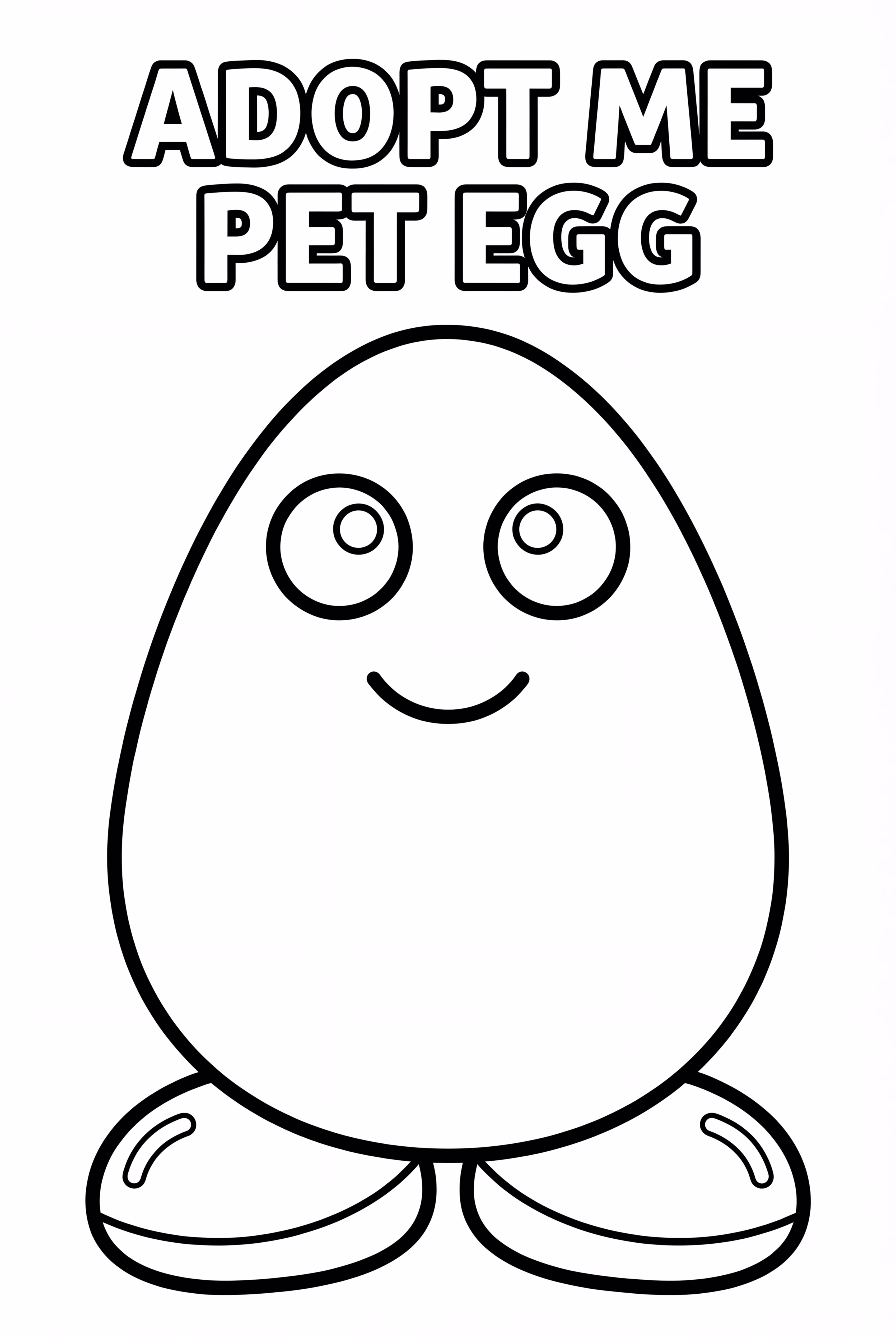 An Adopt Me Pet Egg