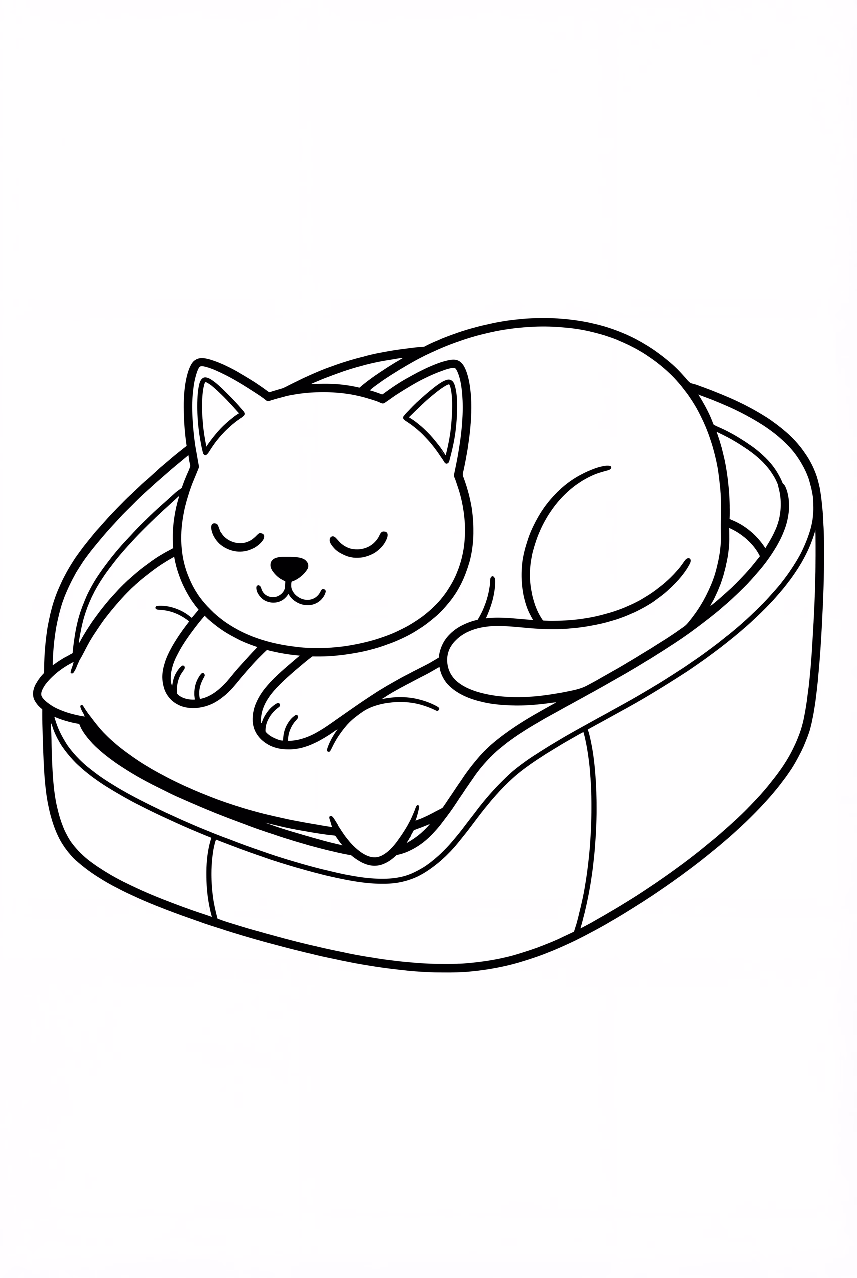 An Adopt Me Pet Sleeping In Bed