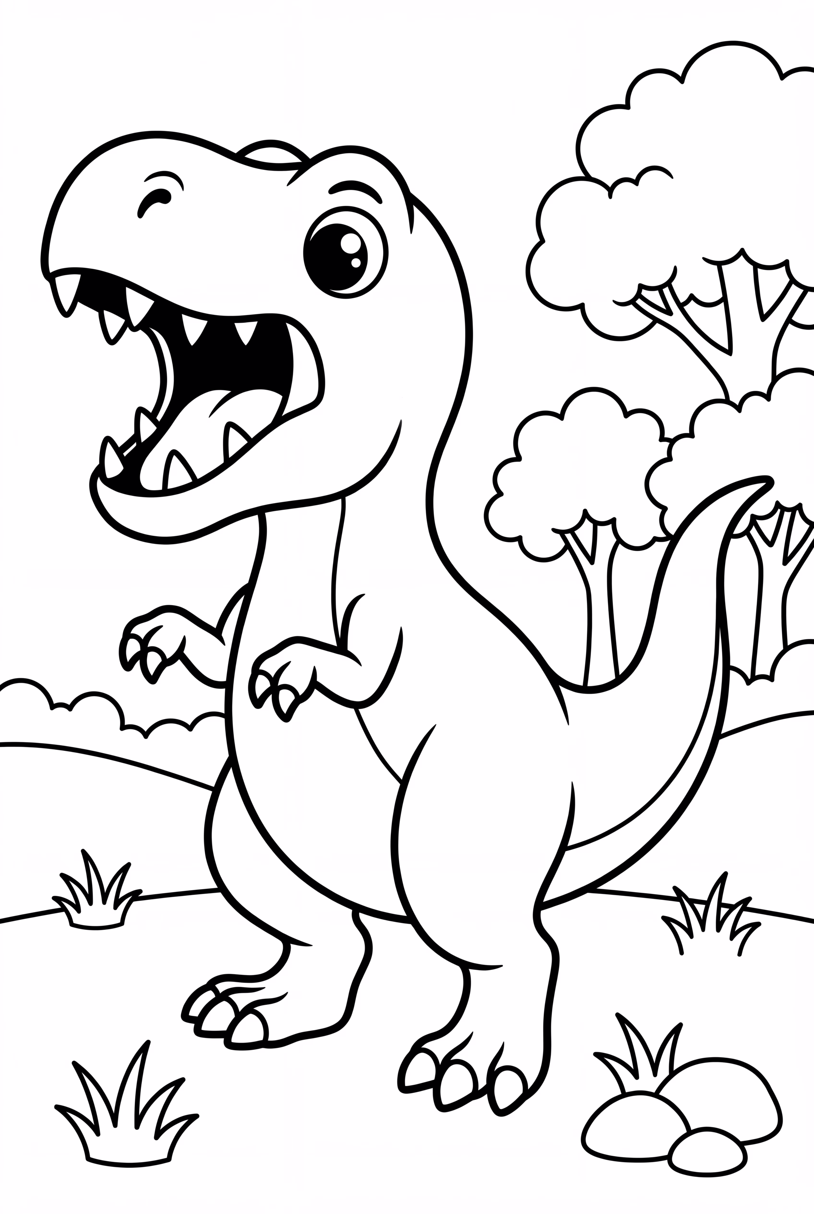 一隻 Adopt Me 雷龍正在吼叫