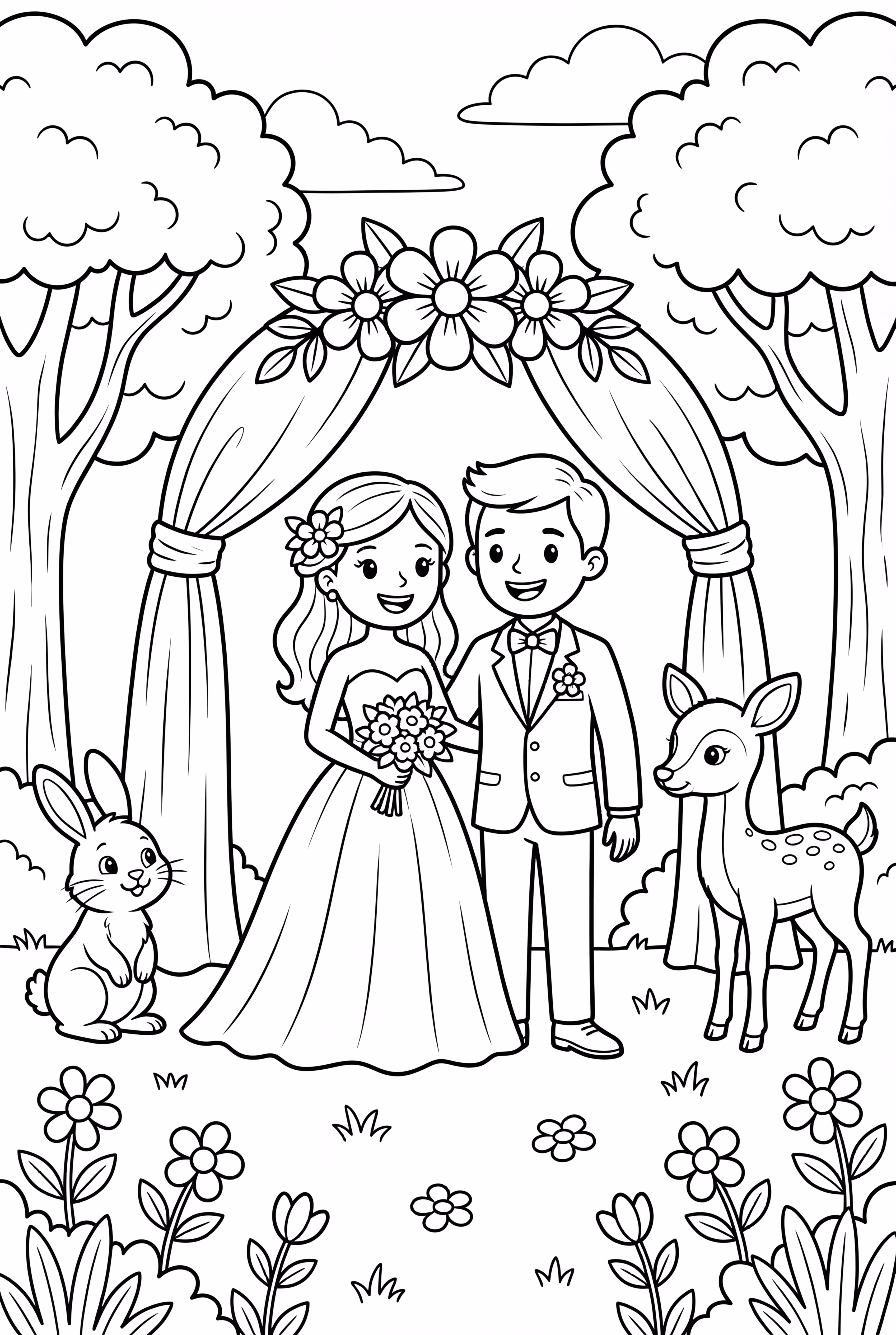 An Enchanted Forest Wedding Ceremony