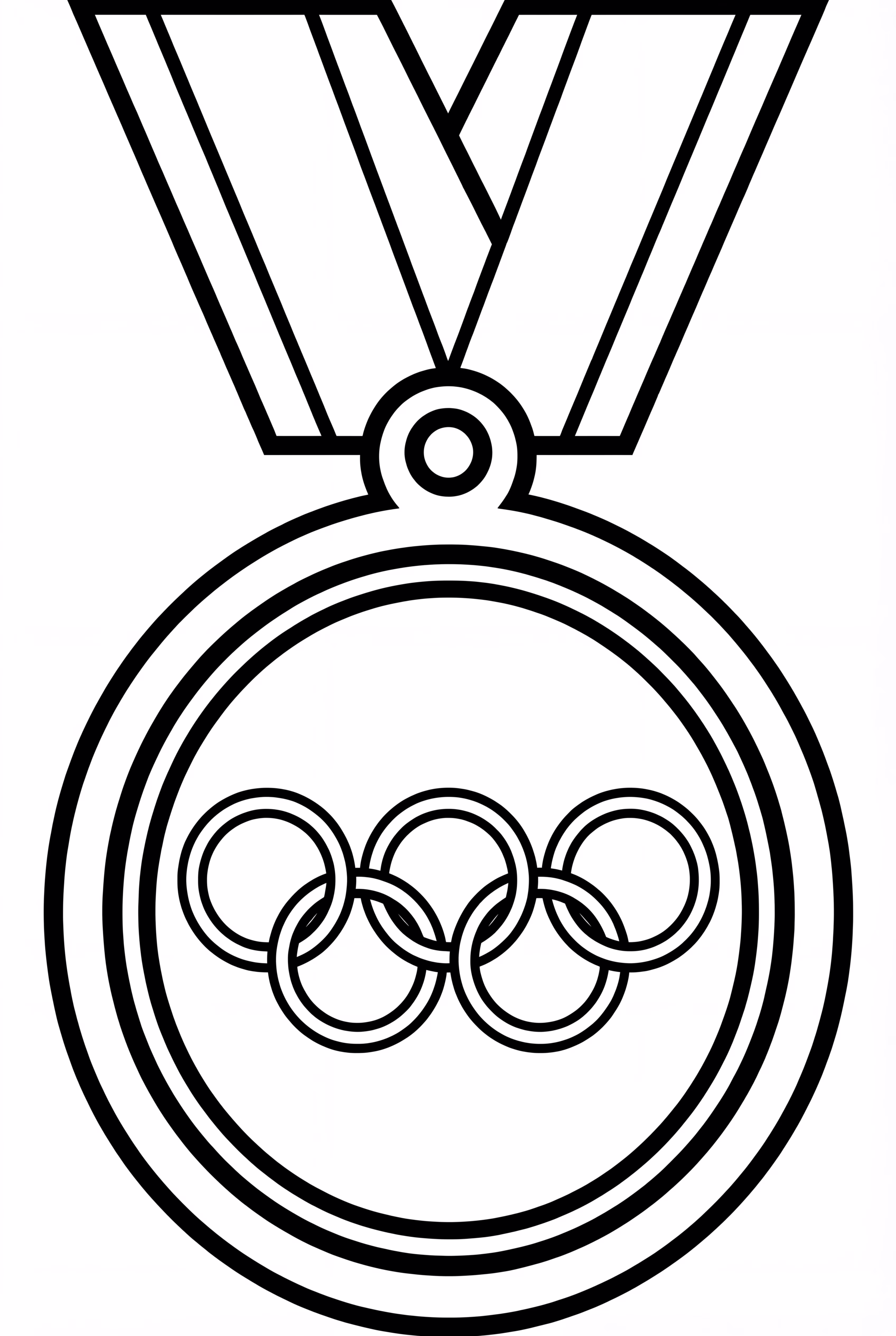 An Olympics Gold Medal