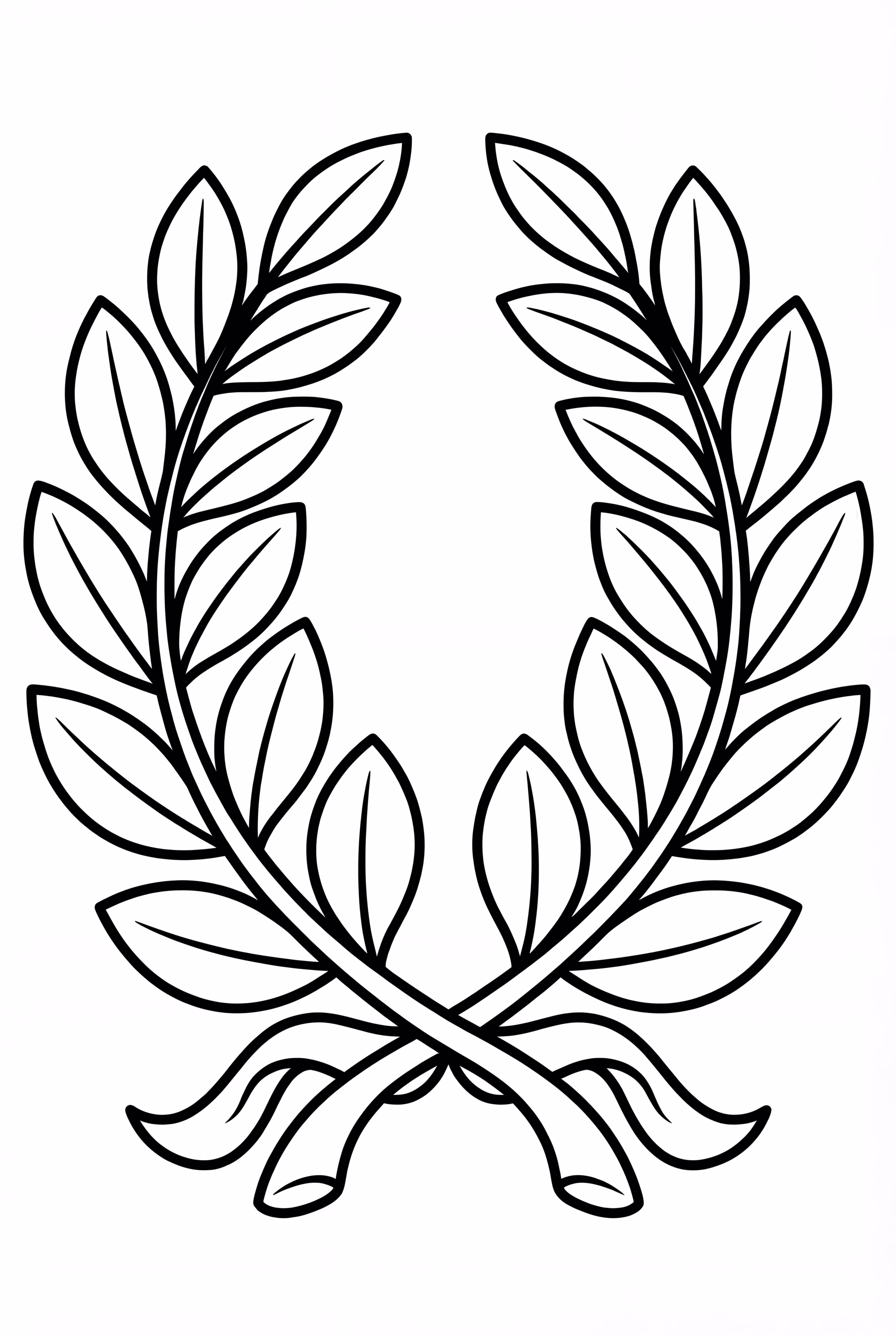 An Olympics Laurel Wreath