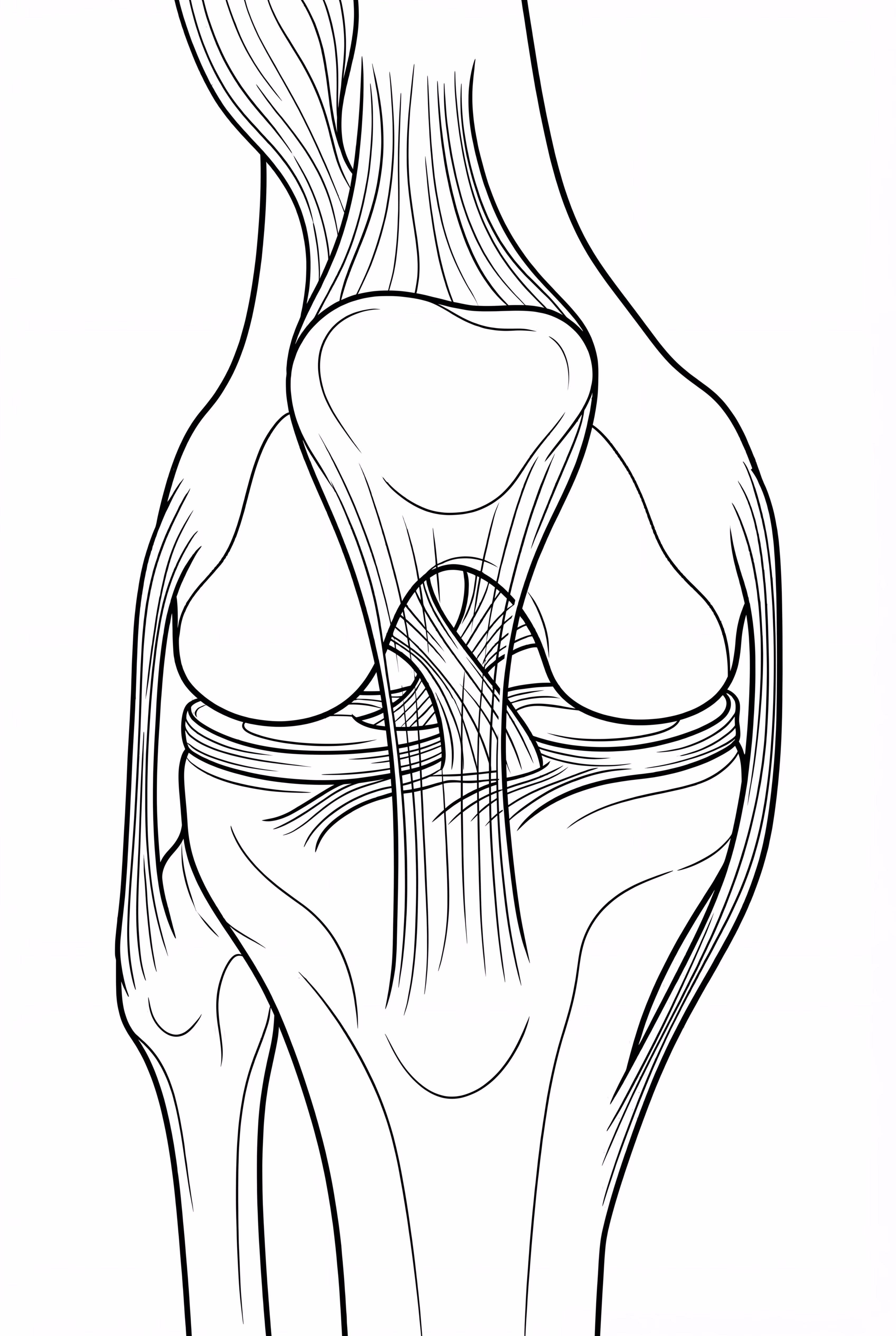 Anatomie de l'articulation du genou