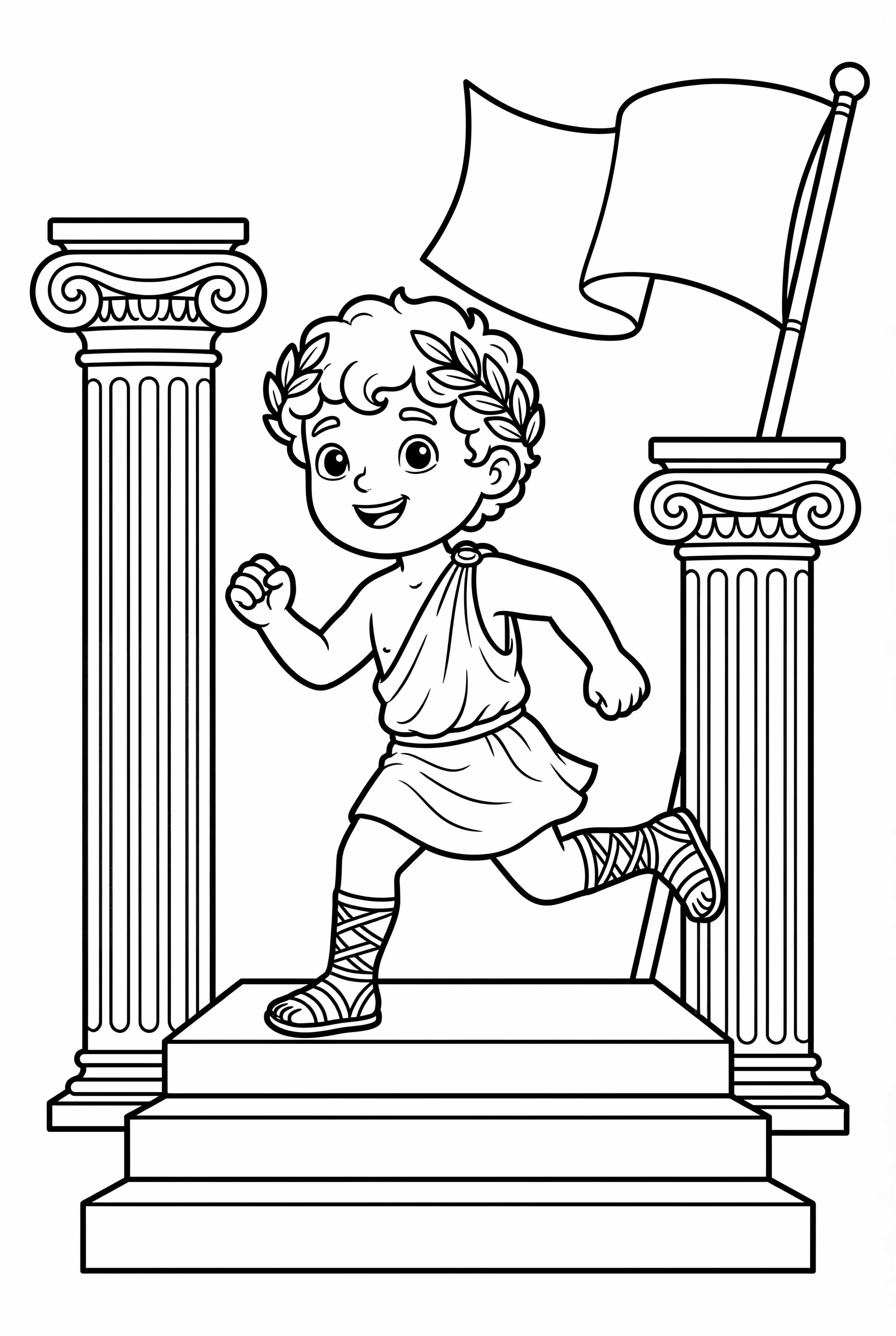 Ancient Greek Olympics Athlete