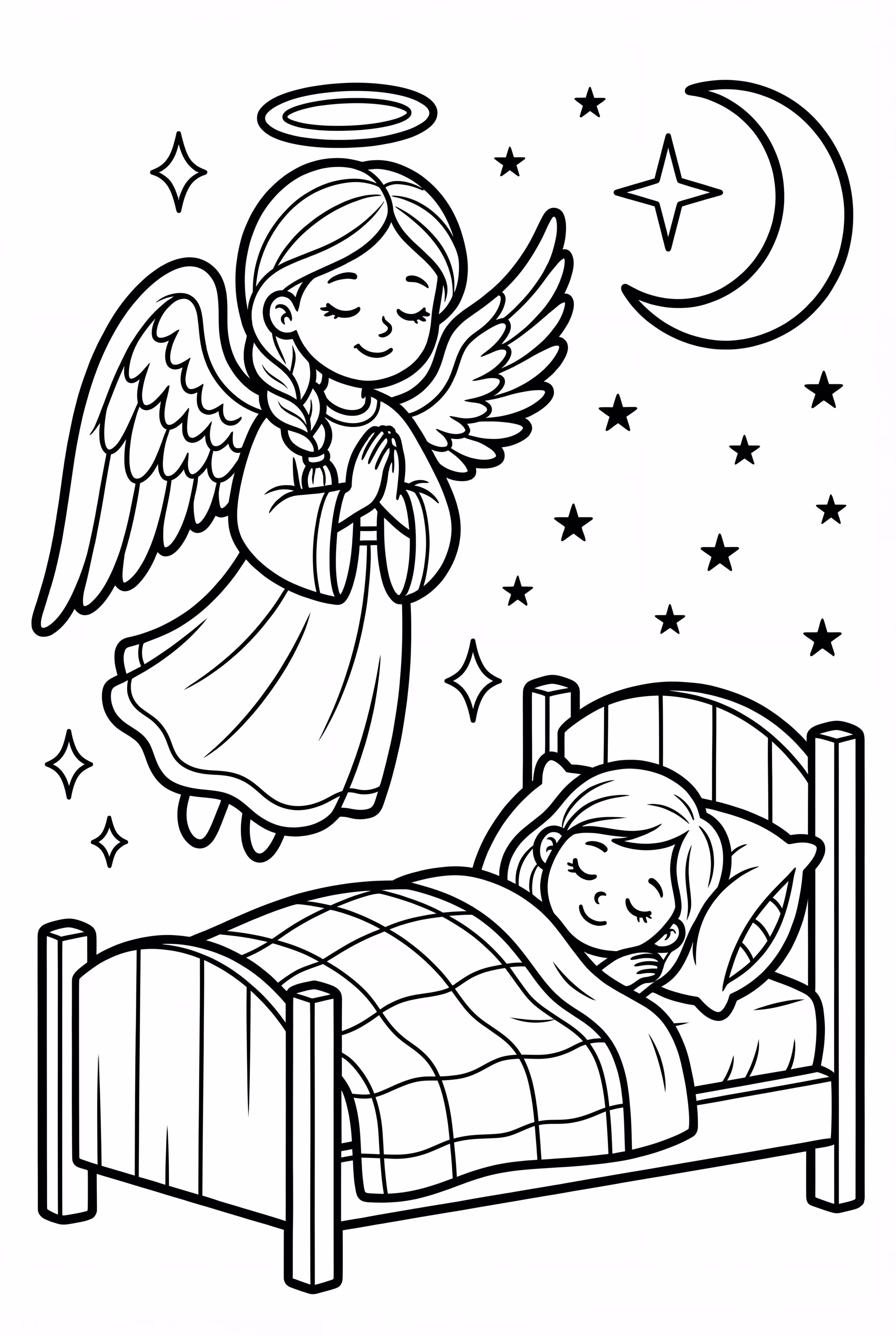 Angel Guarding Child Sleep