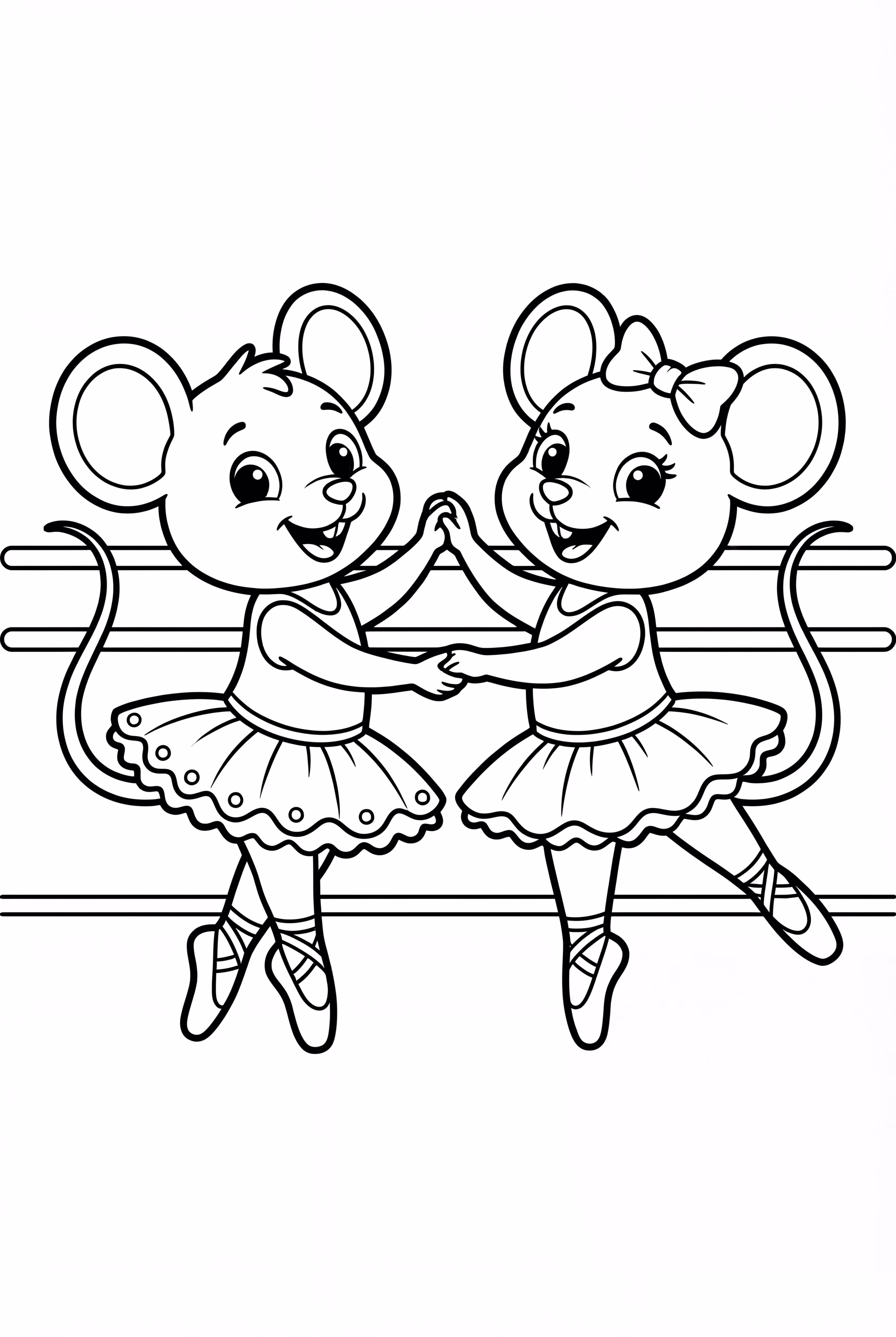 アンジェリーナ・バレリーナと友達のダンス