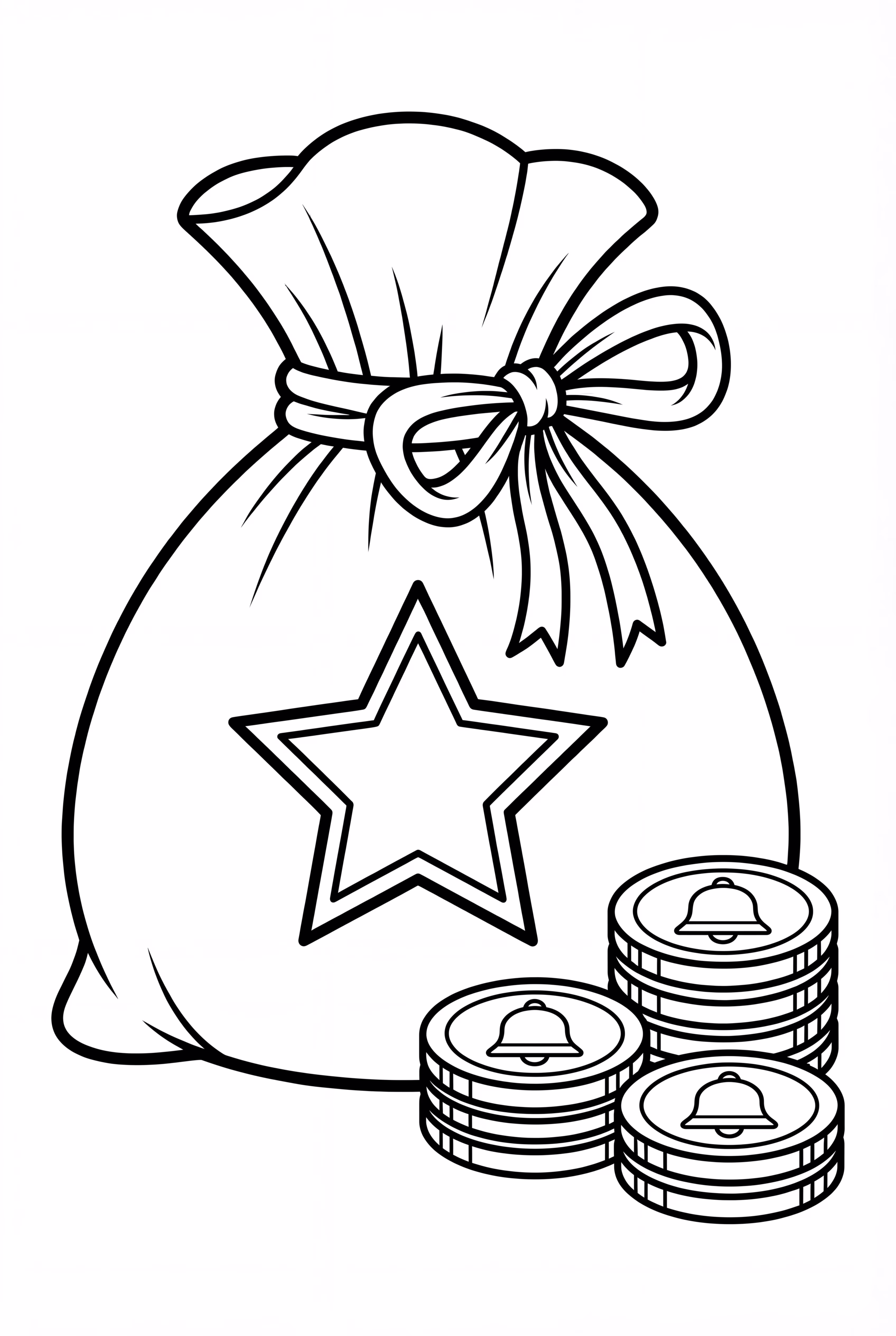 Animal Crossing Bell Bag And Coins