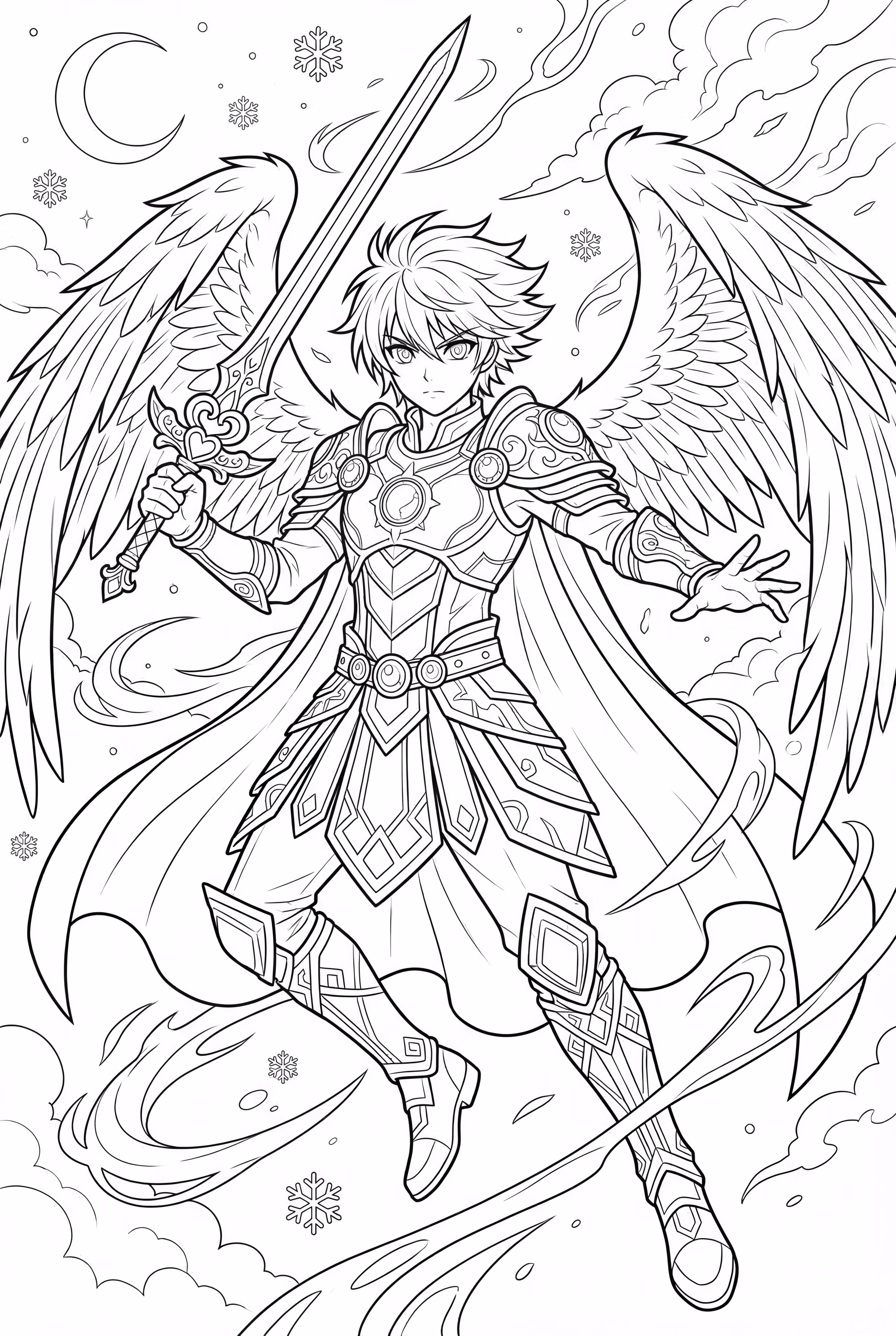 动漫天使战士战斗