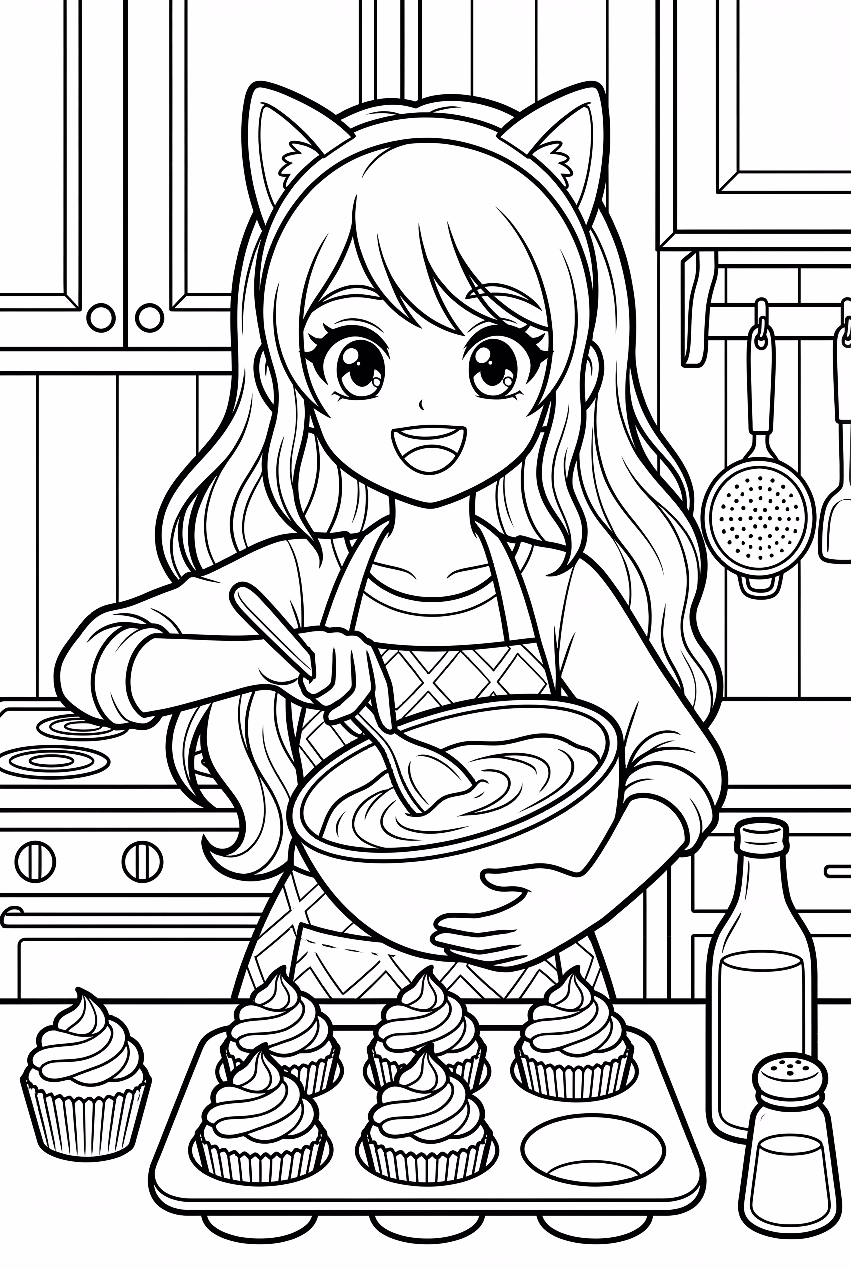 Aphmau Baking Cupcakes In The Kitchen