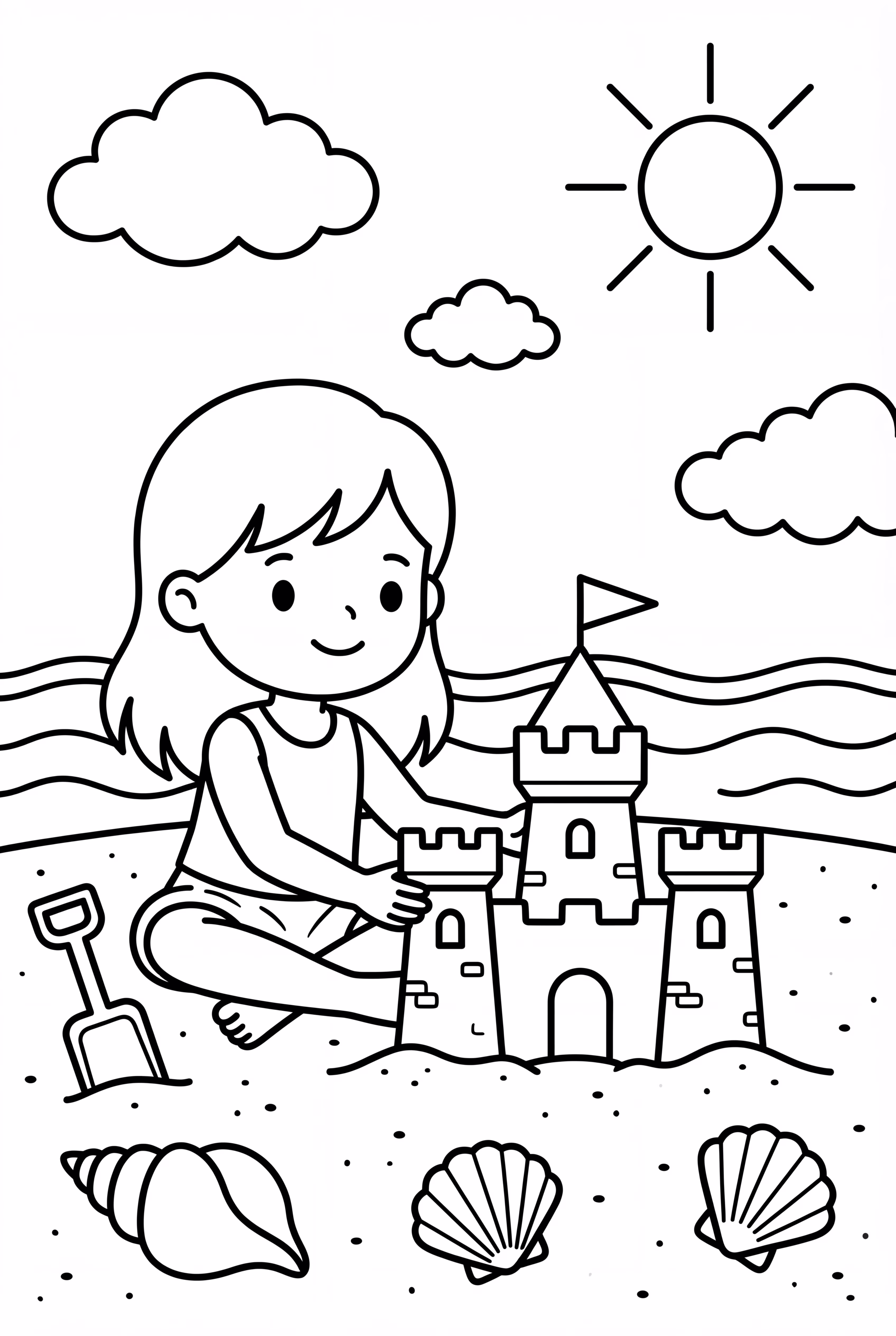 Aphmau Building A Sandcastle On The Beach