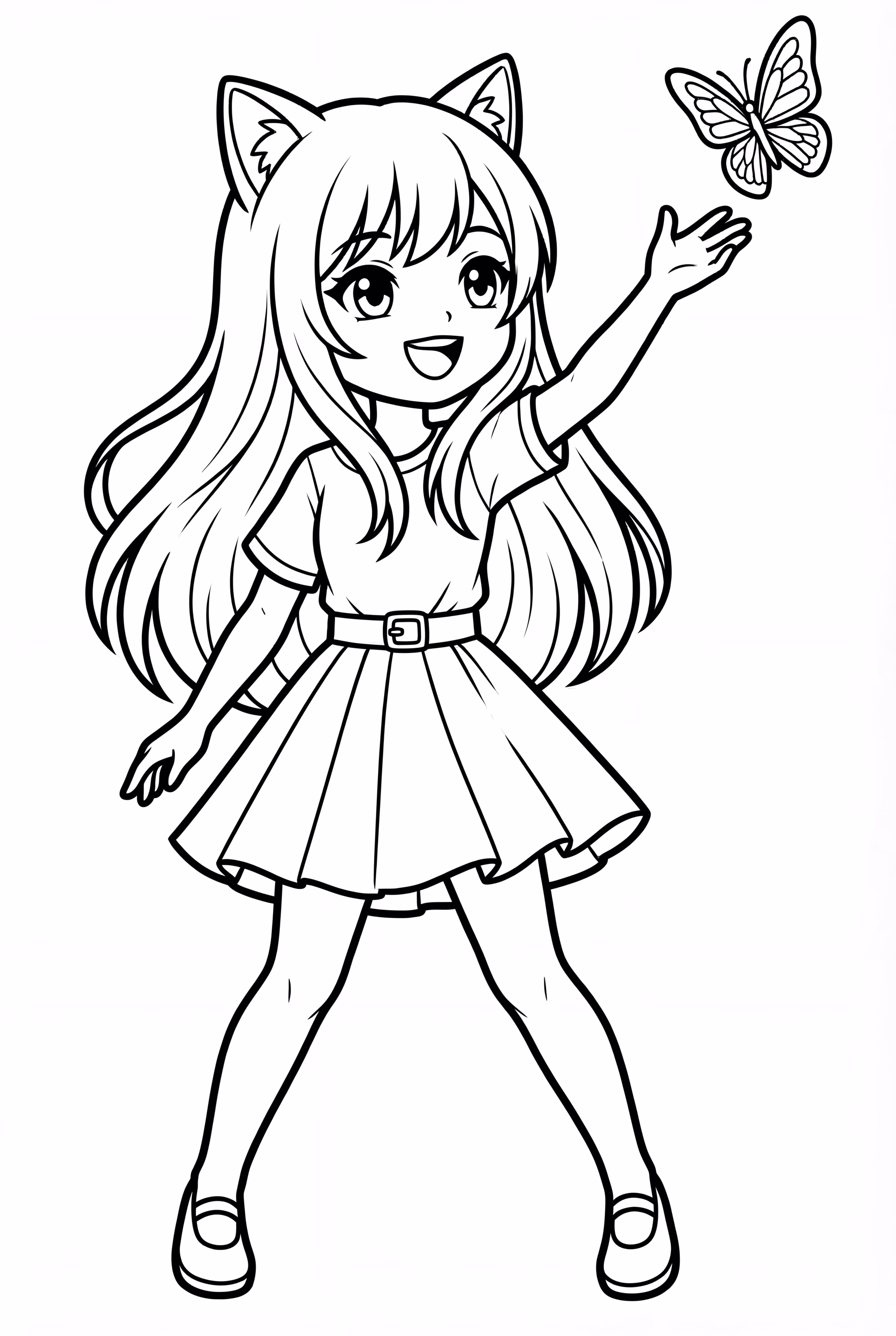 Aphmau Catching A Butterfly