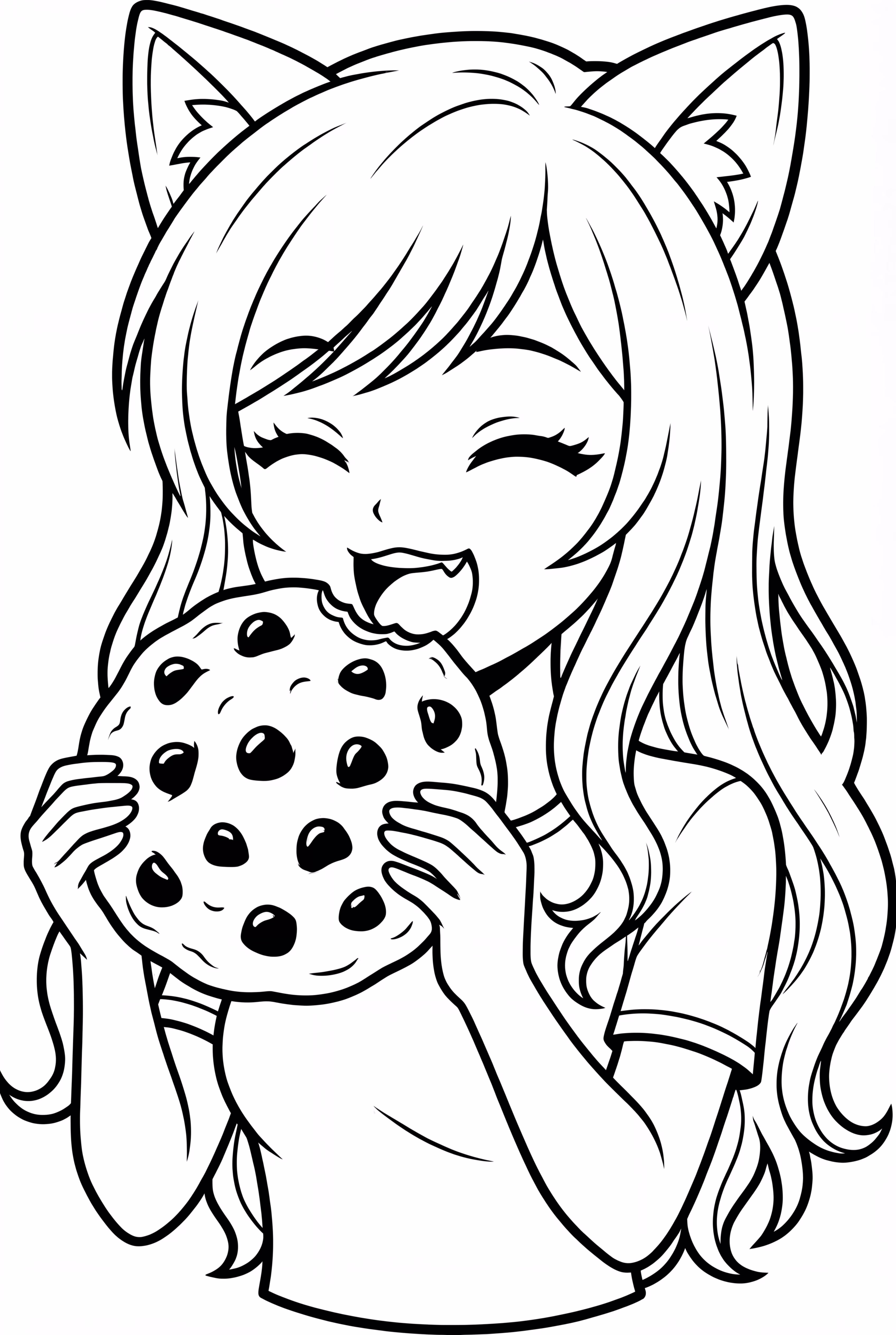 Aphmau Eating A Giant Cookie