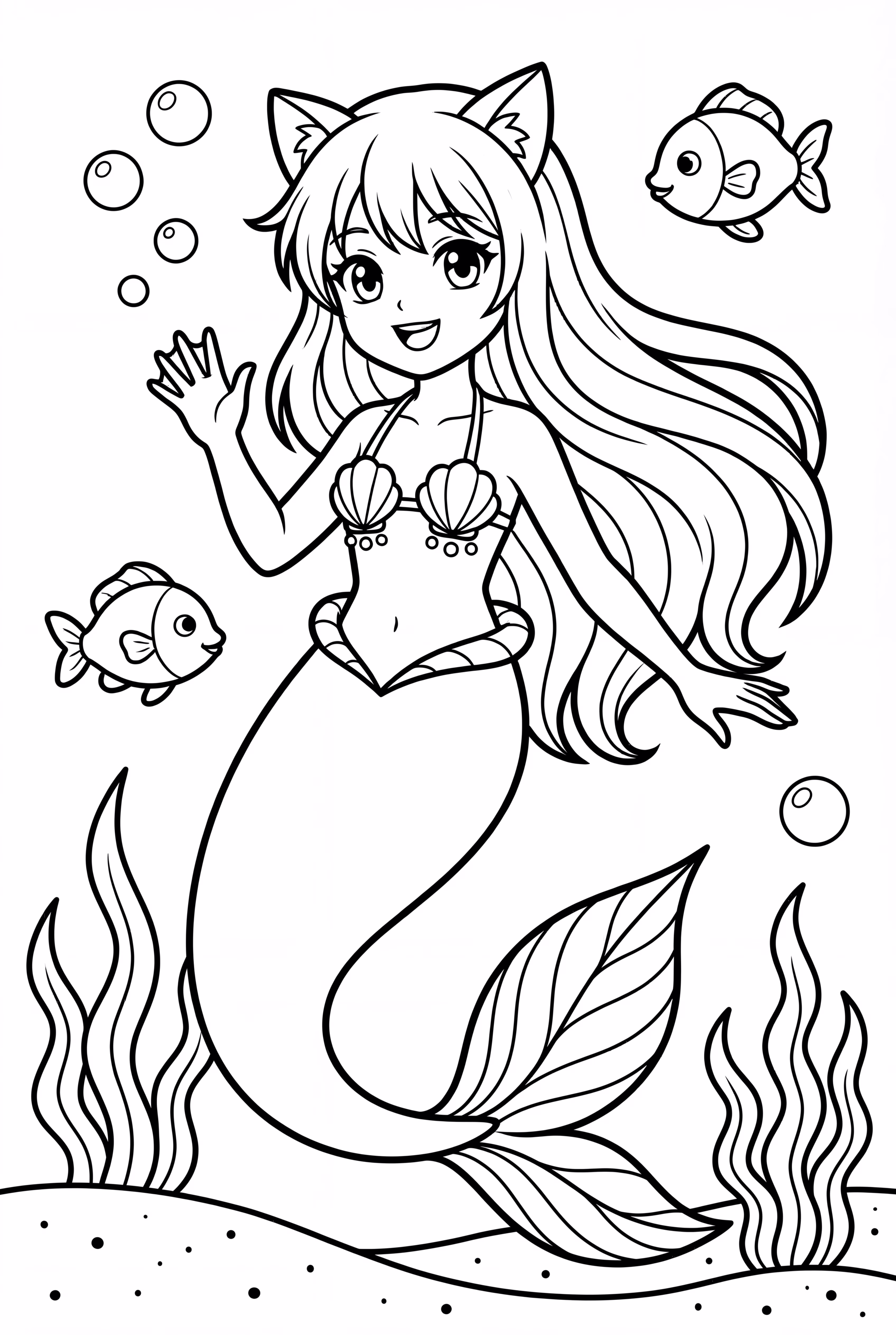 Aphmau In Her Mermaid Form Swimming