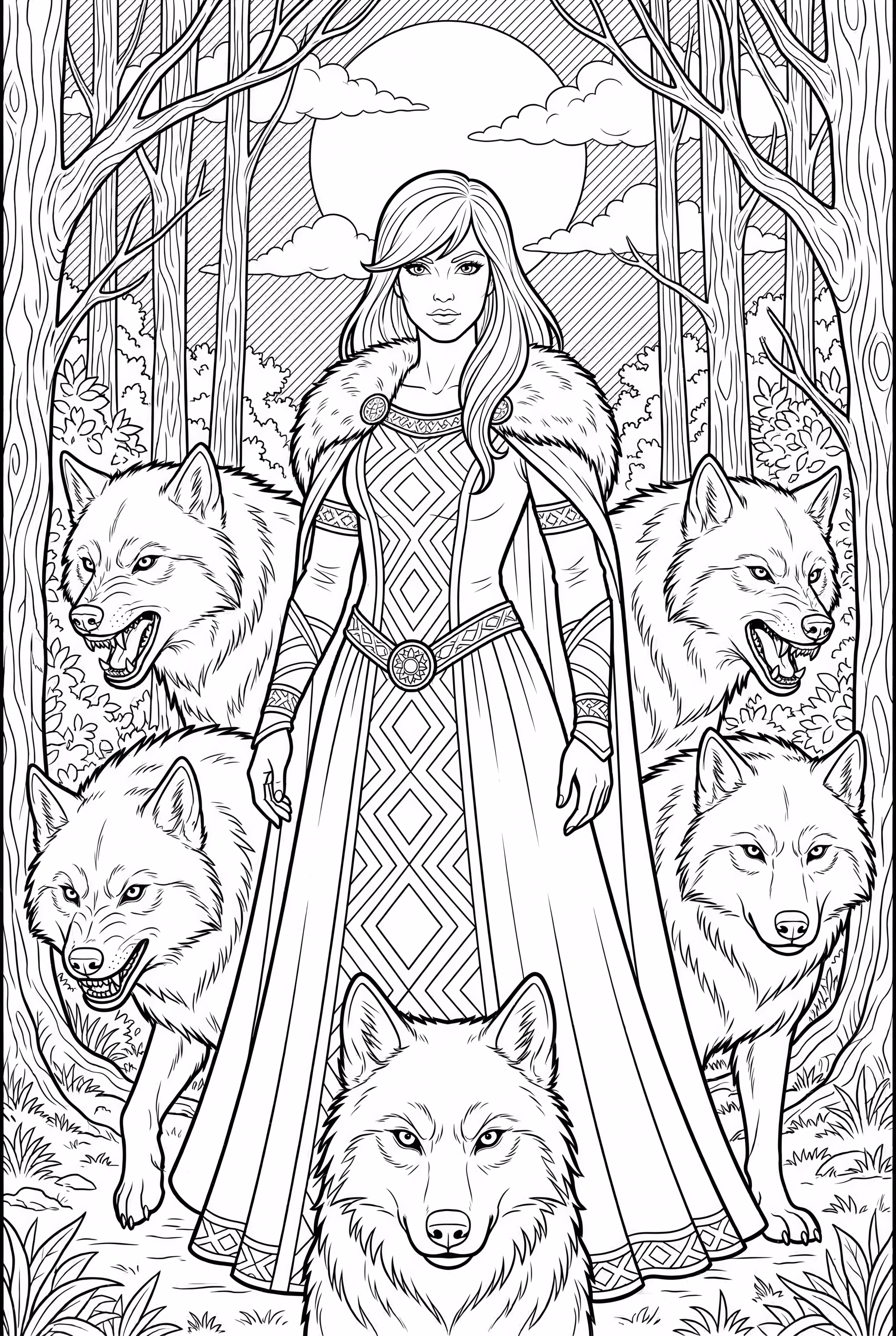 Aphmau Liderando sua Matilha de Lobisomens