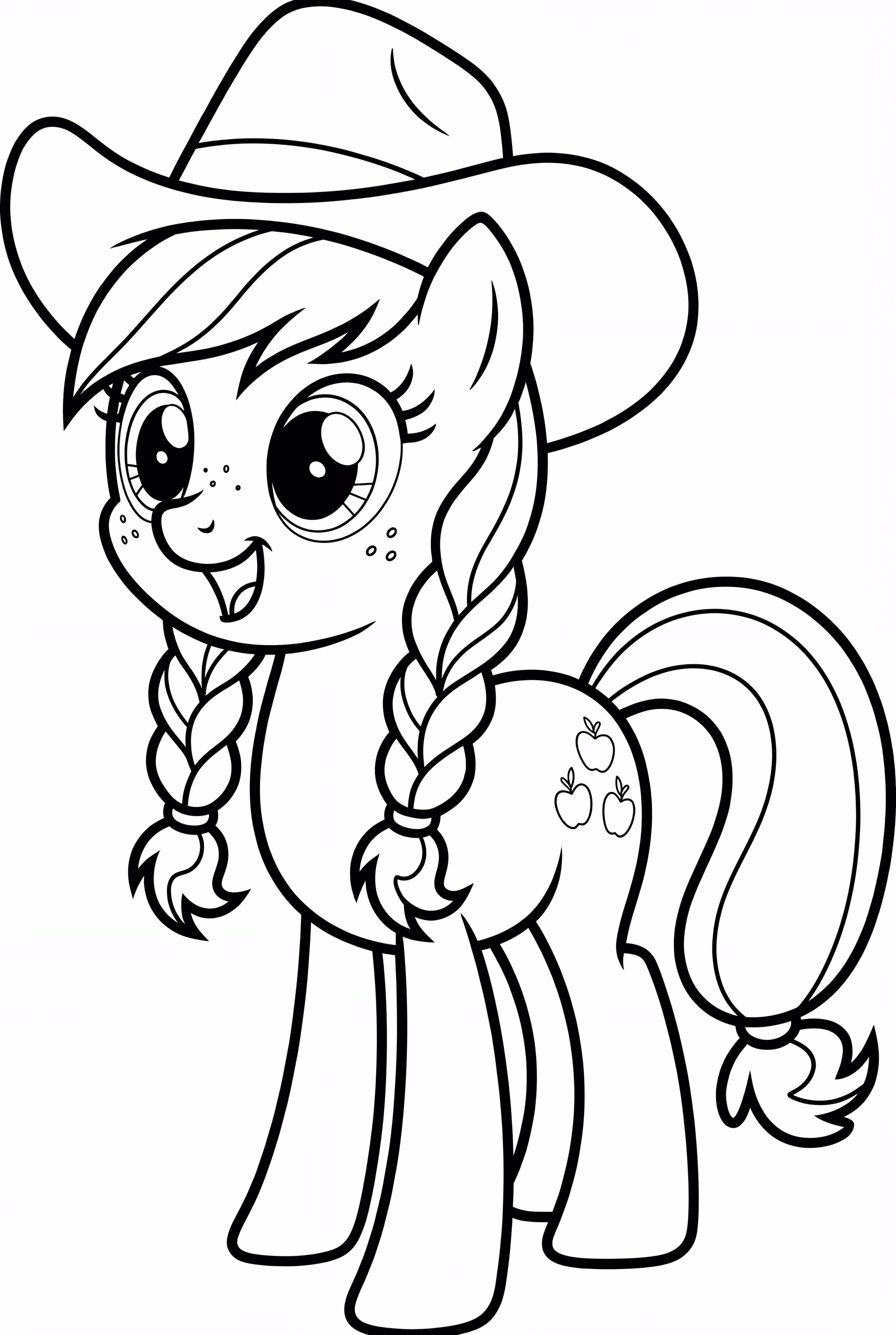 Applejack in a Field