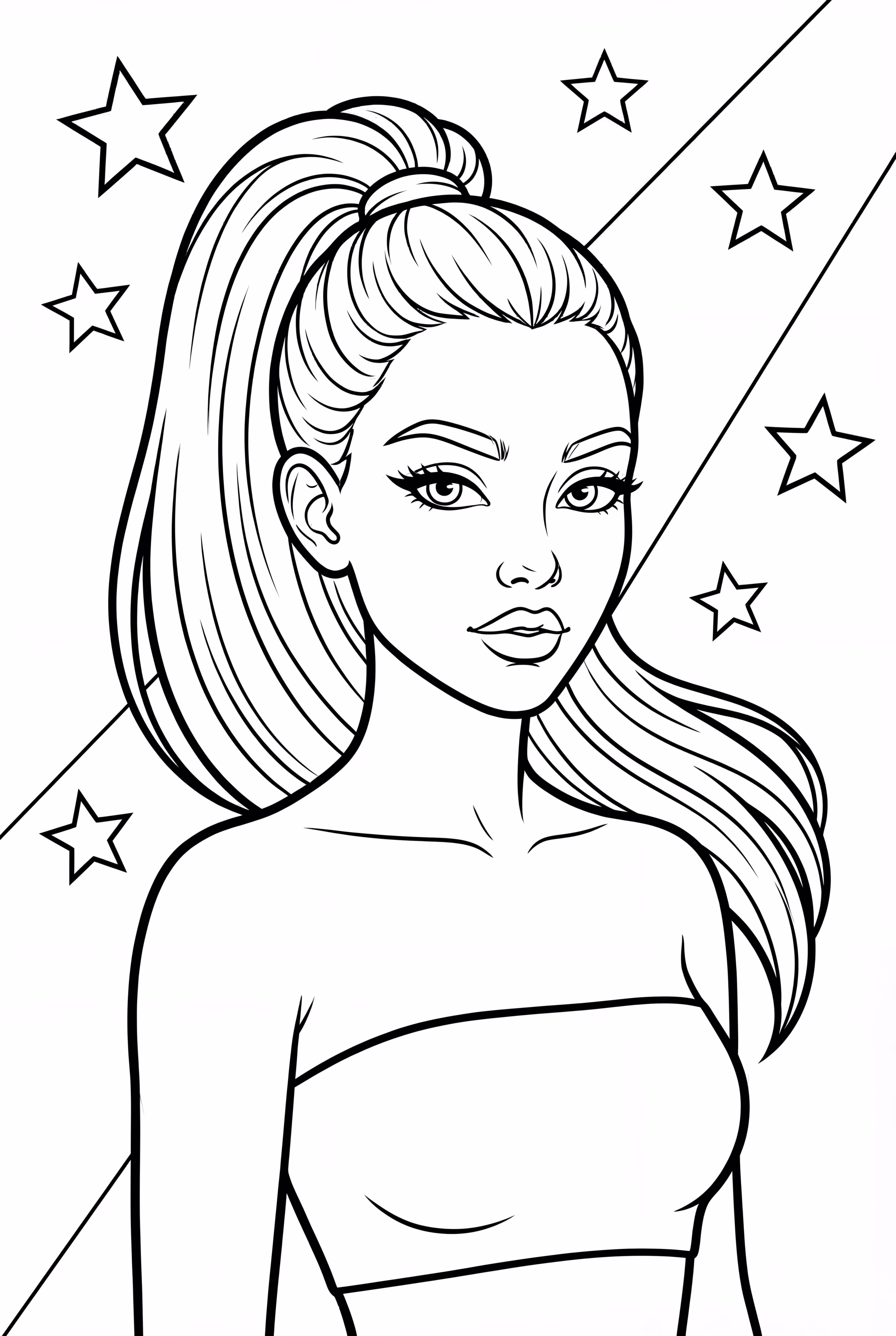 甜蜜蜜专辑封面的Ariana Grande