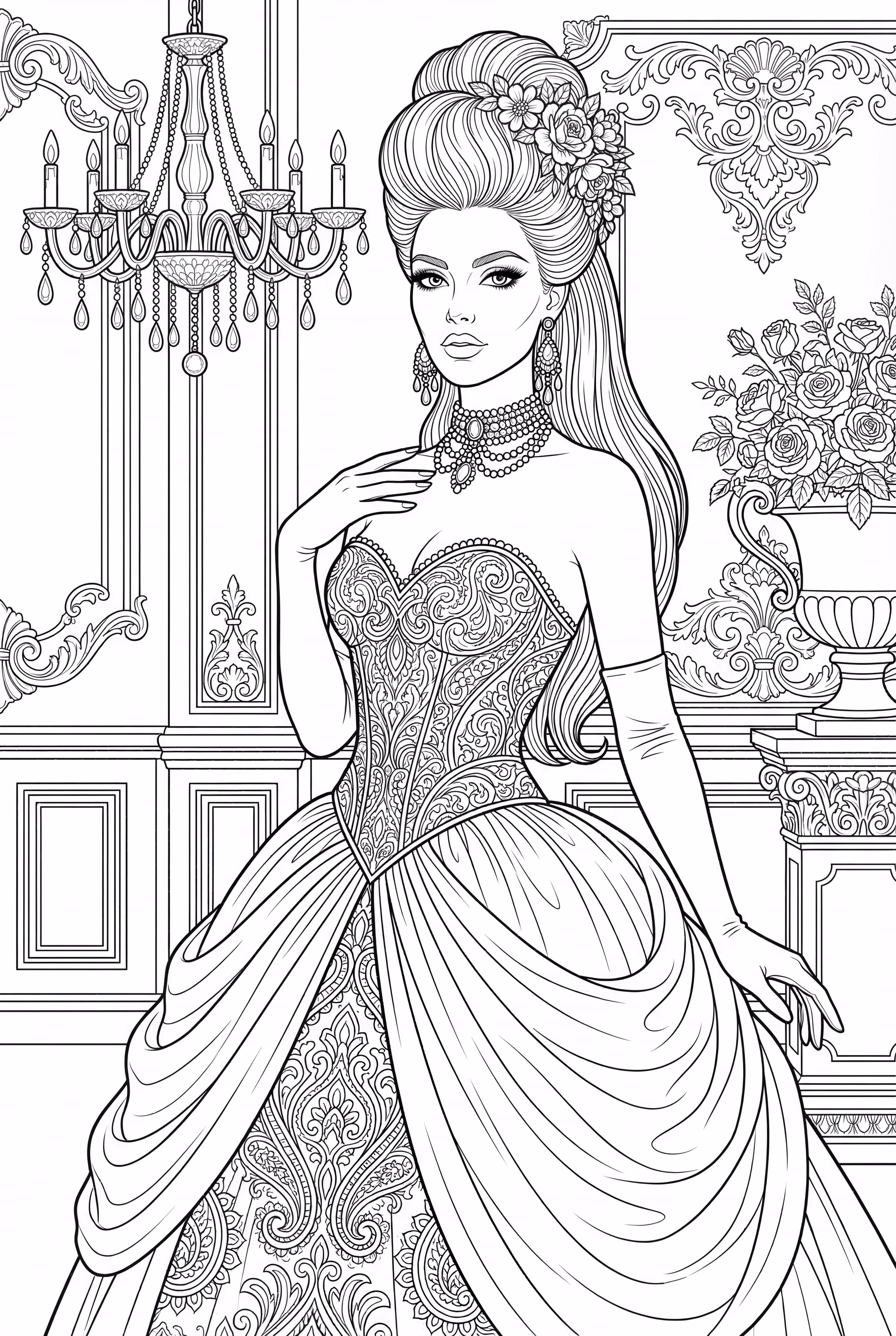 Ariana Grande lors d'une séance photo haute couture