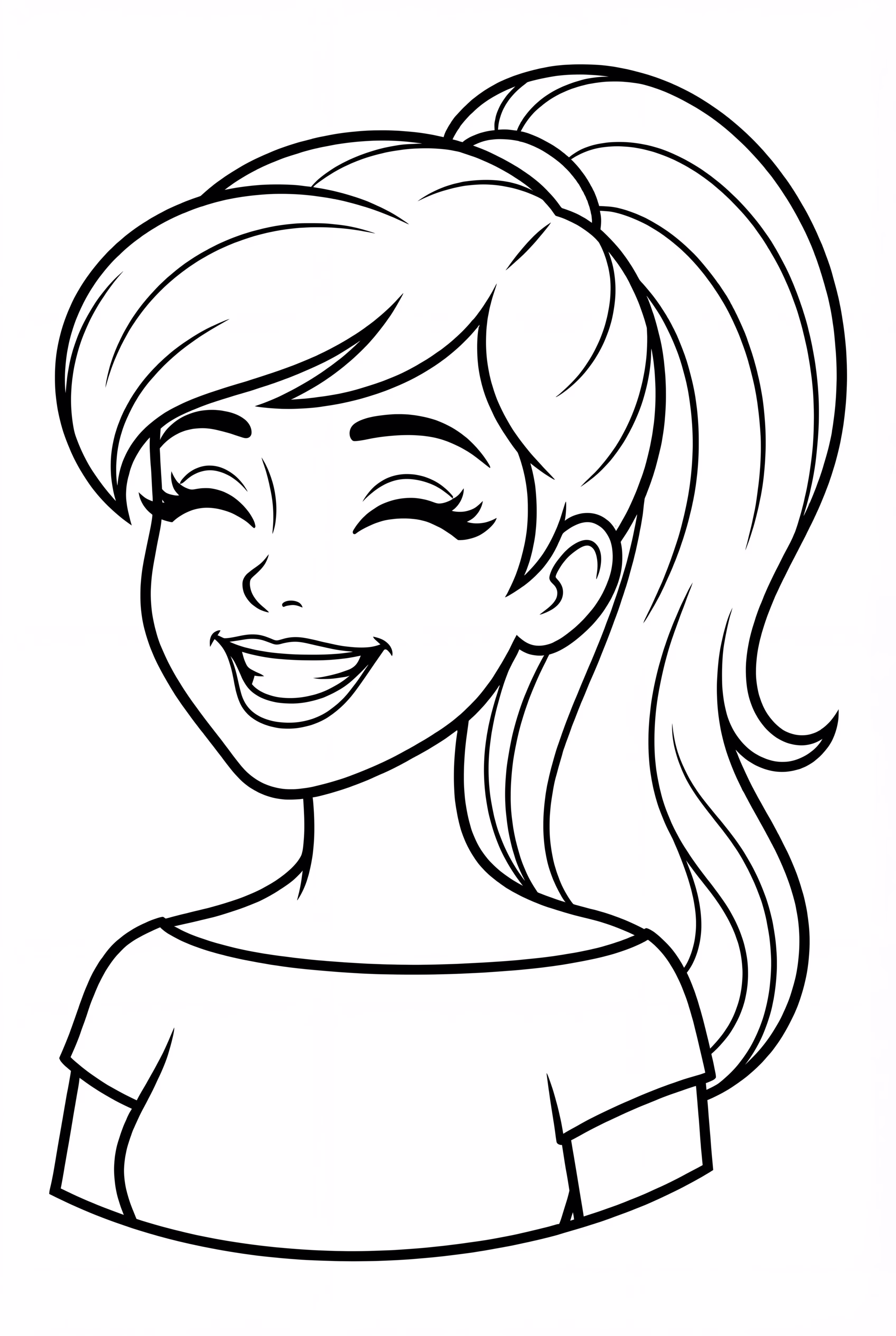 带着灿烂笑容的Ariana Grande